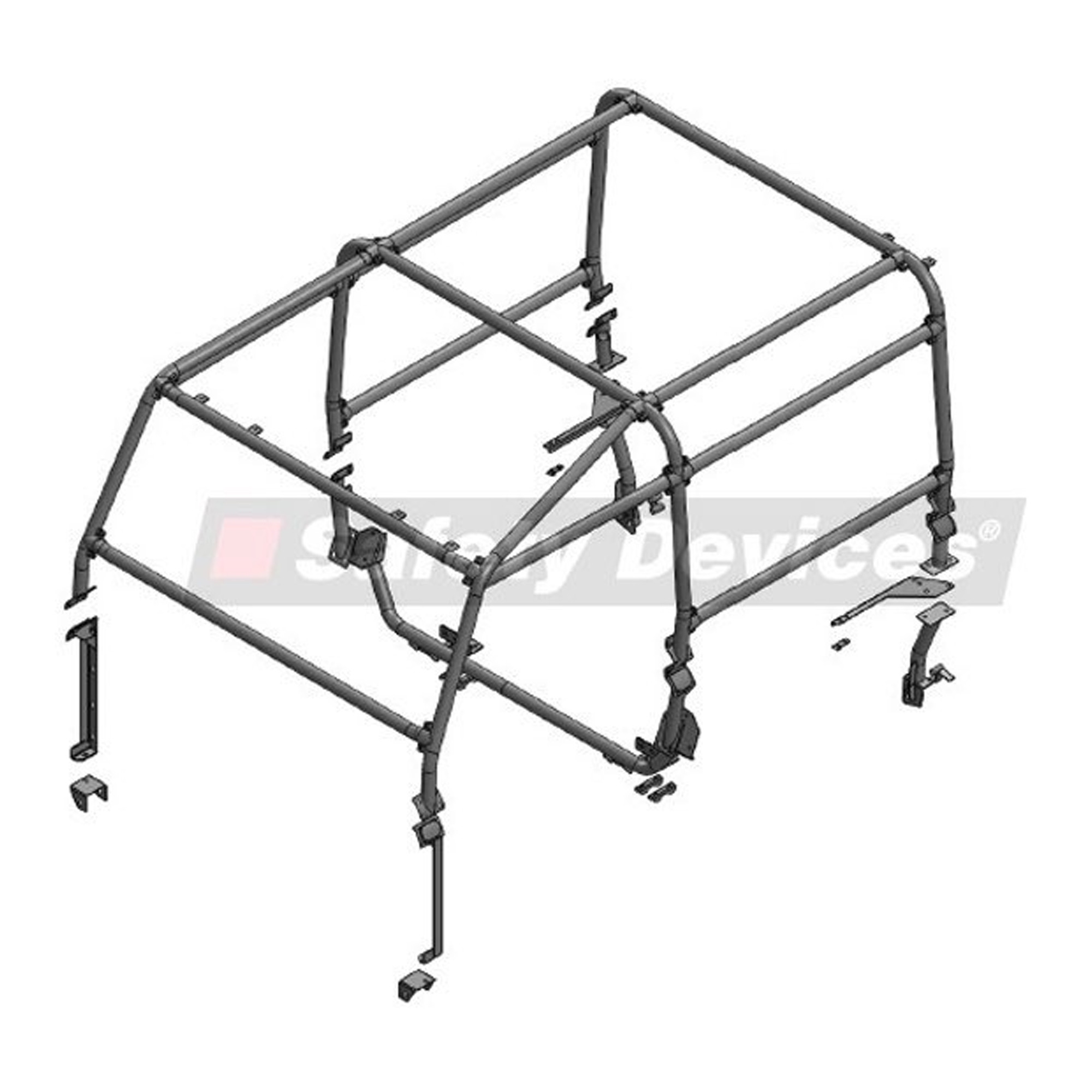 Roll cage land shop rover defender