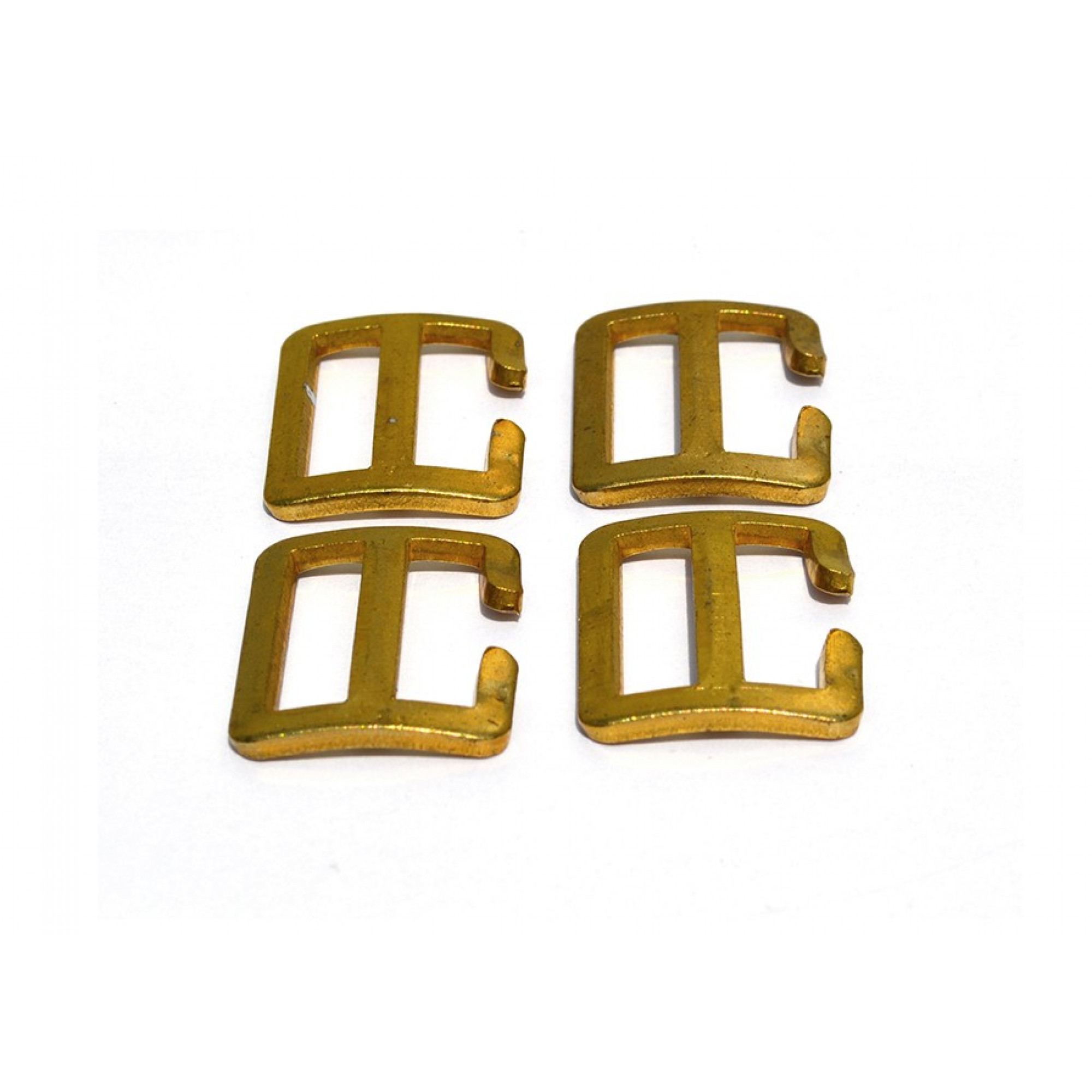1" Brass Buckles for Canvas Hood Webbing (Genuine) Pack Of 4 1" Brass Buckles for Canvas Hood Webbing (Genuine) Pack Of 4