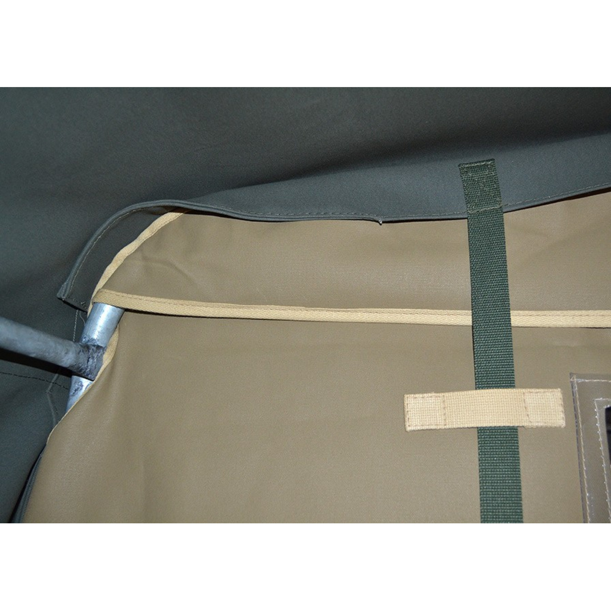 Fume Curtain 88/109 90/110 in Sand Flexible Rear Window