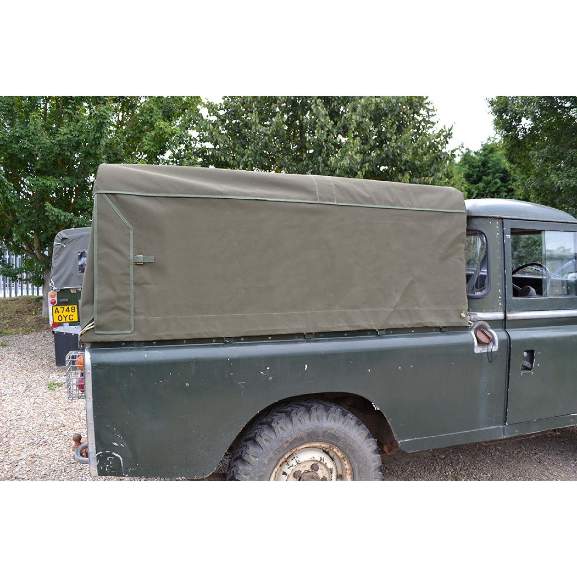 109 3/4 Khaki Canvas