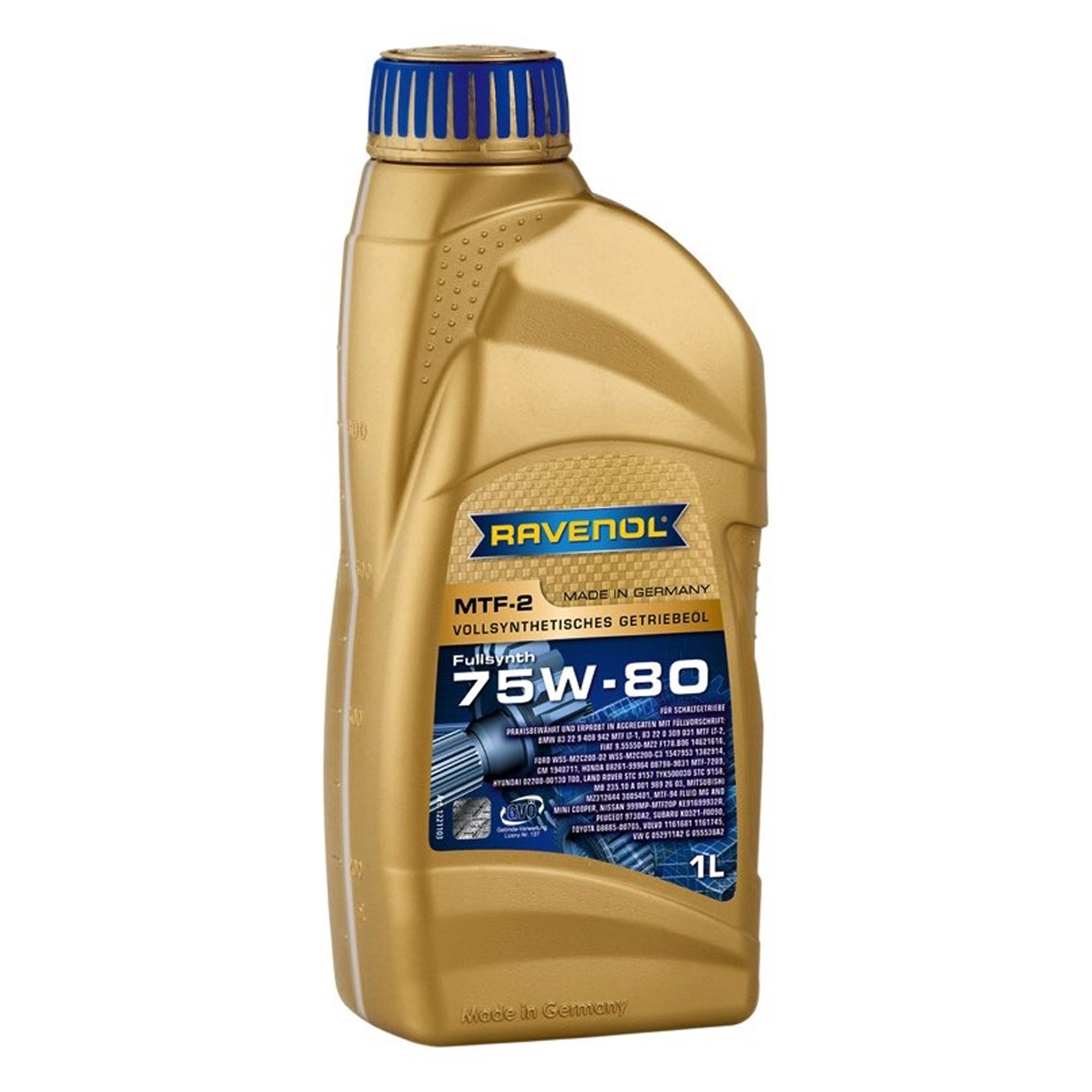 Ravenol MTF-2 75W-80 Tranmission Oil 1L - TYK500030