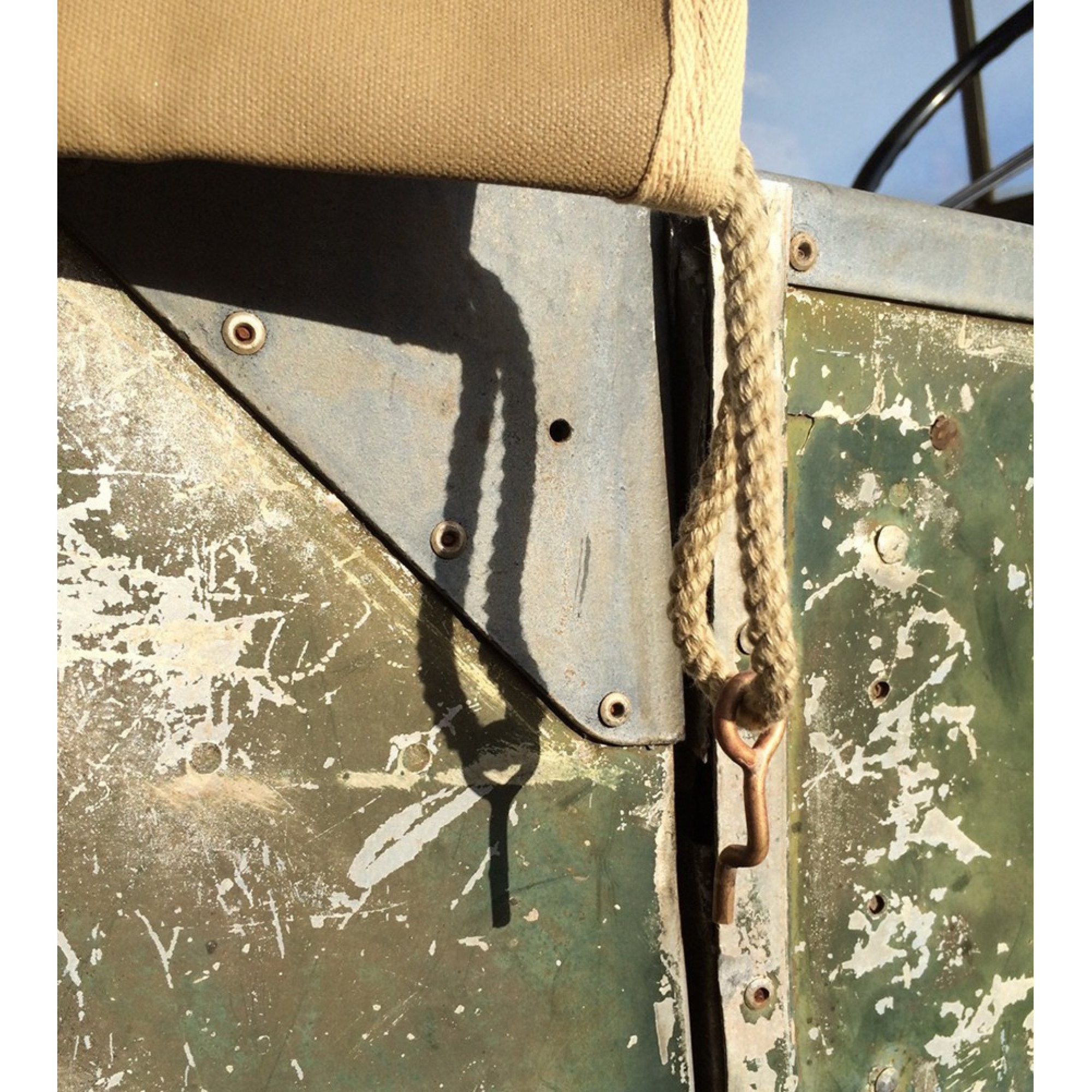 Brass Rope Hook for Side Rope 80 Inch .