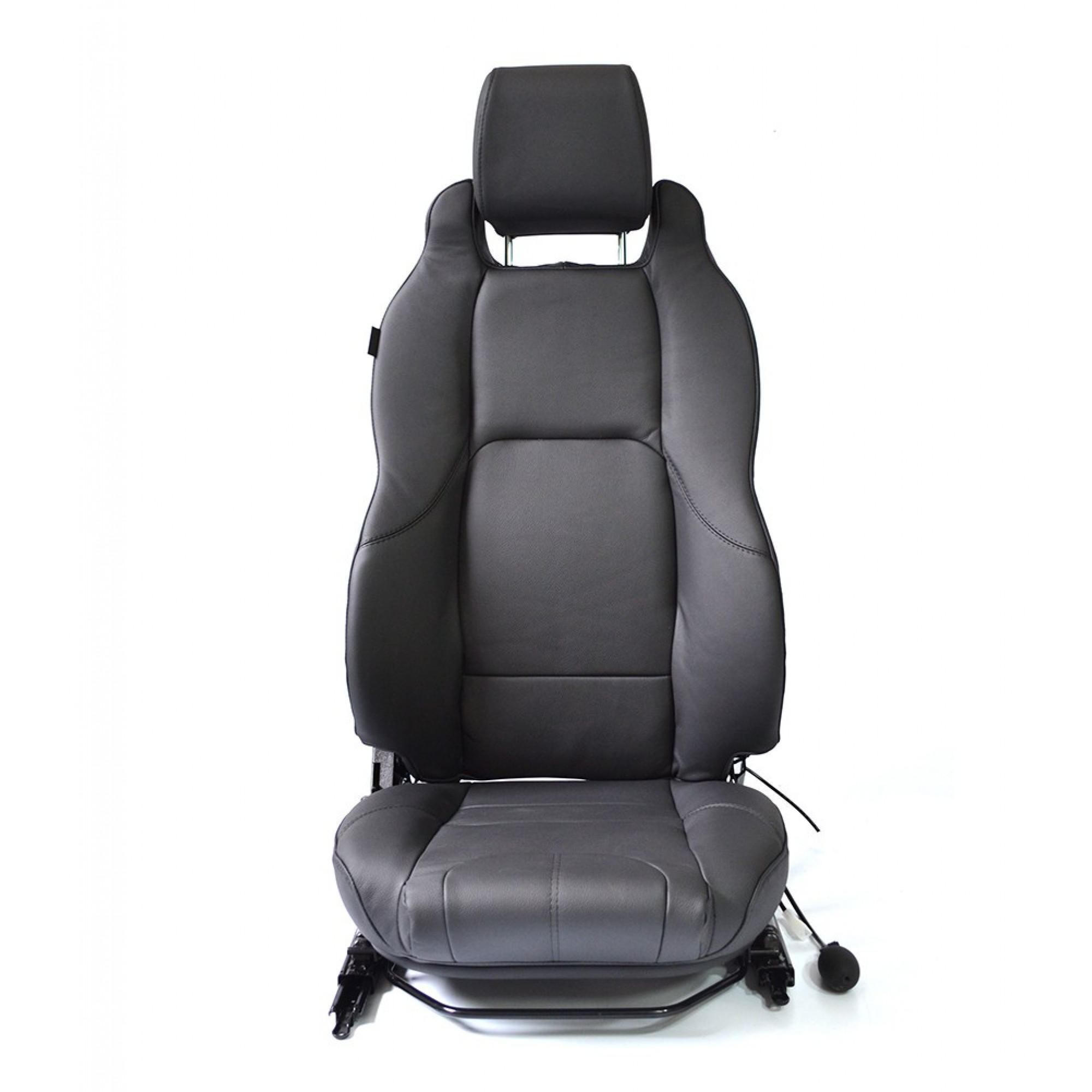Elite Seat Pair in Black Leather Inc Fixings
