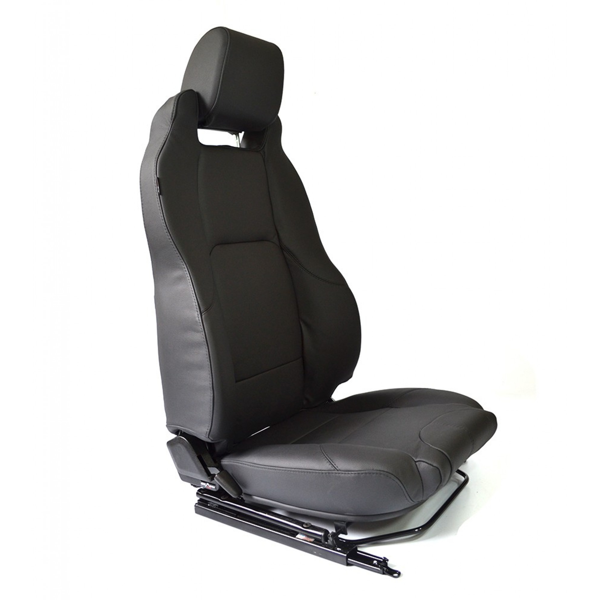 Elite Seat Pair in Black Leather Inc Fixings
