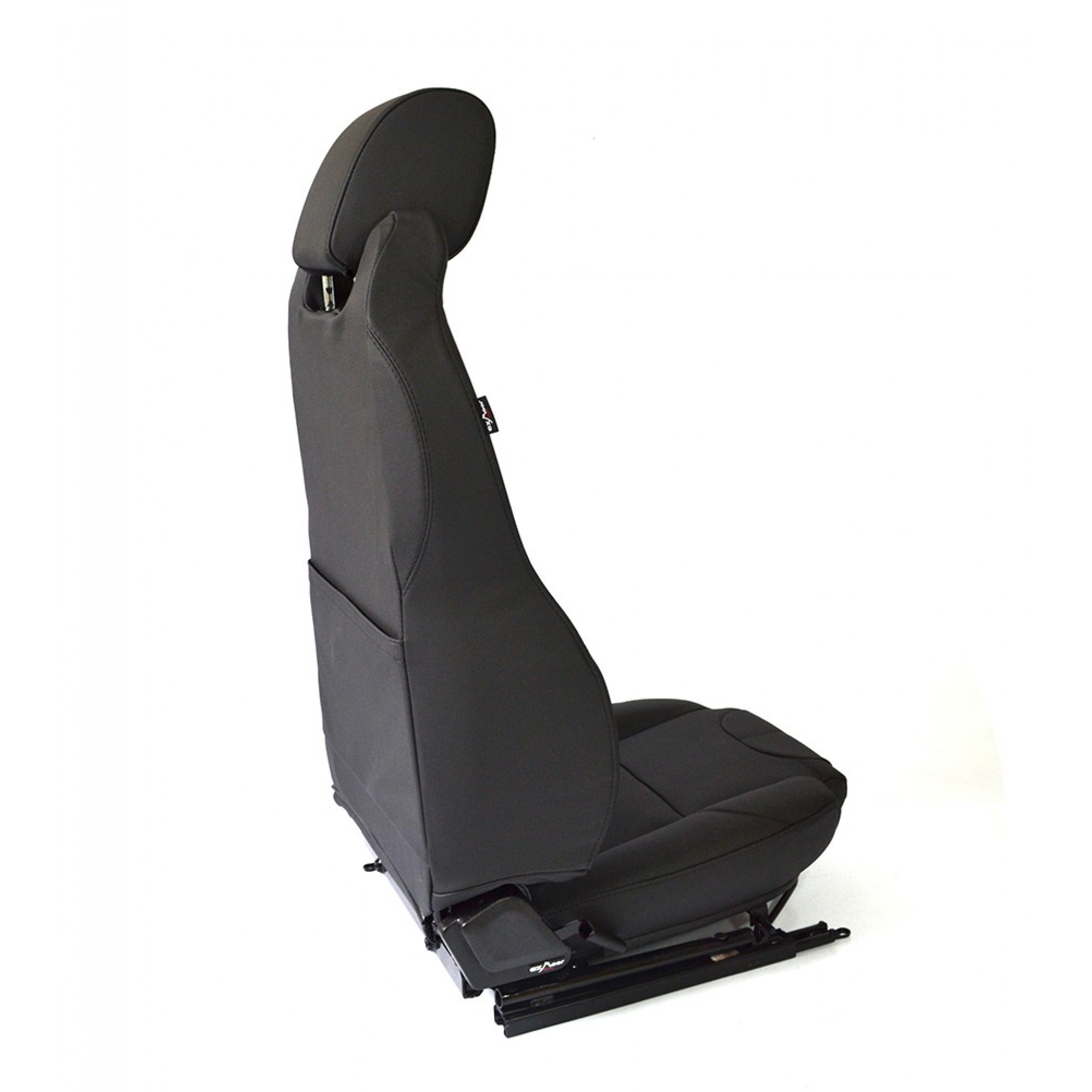 Elite Seat Pair in Black Leather Inc Fixings