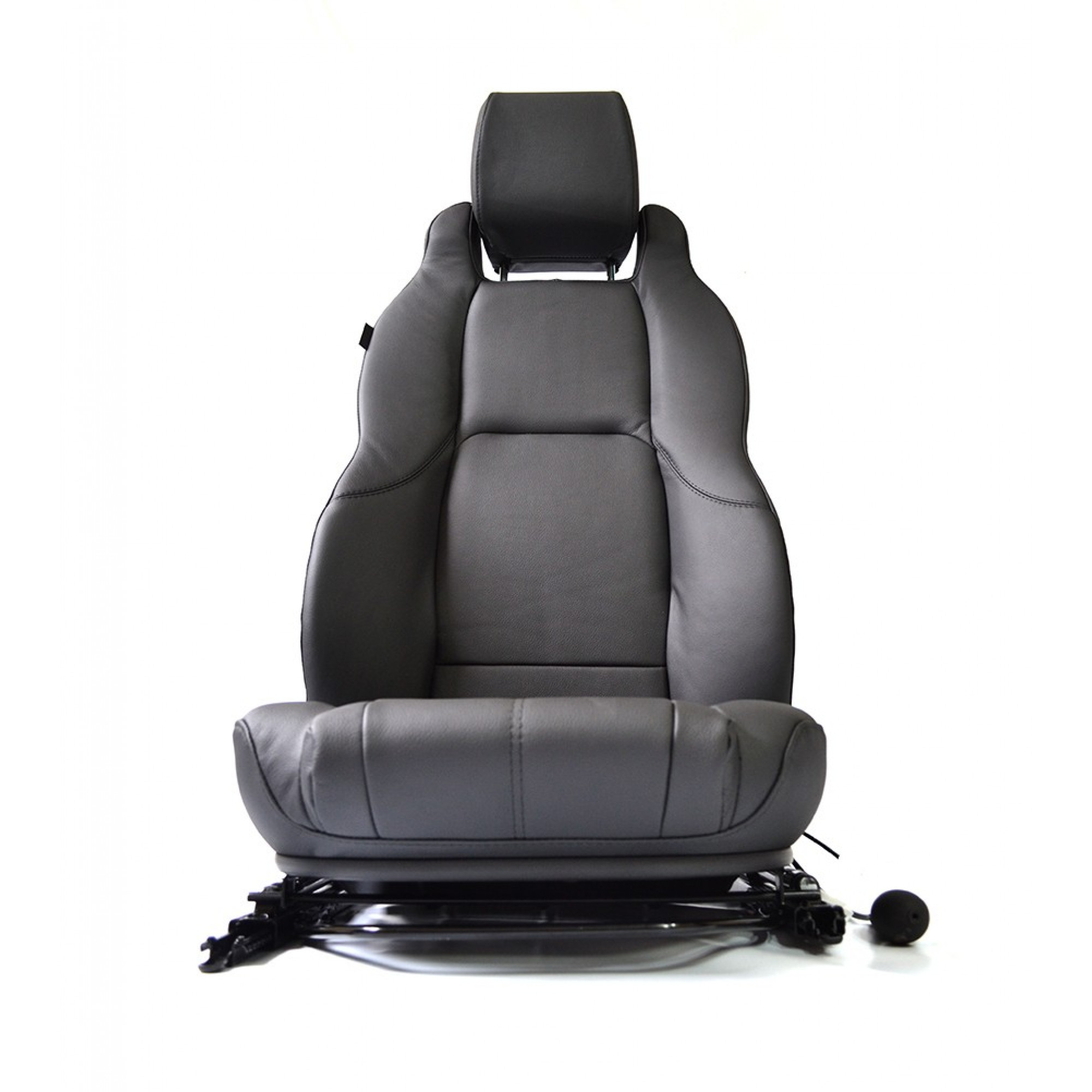 Elite Seat Pair in Black Leather Inc Fixings