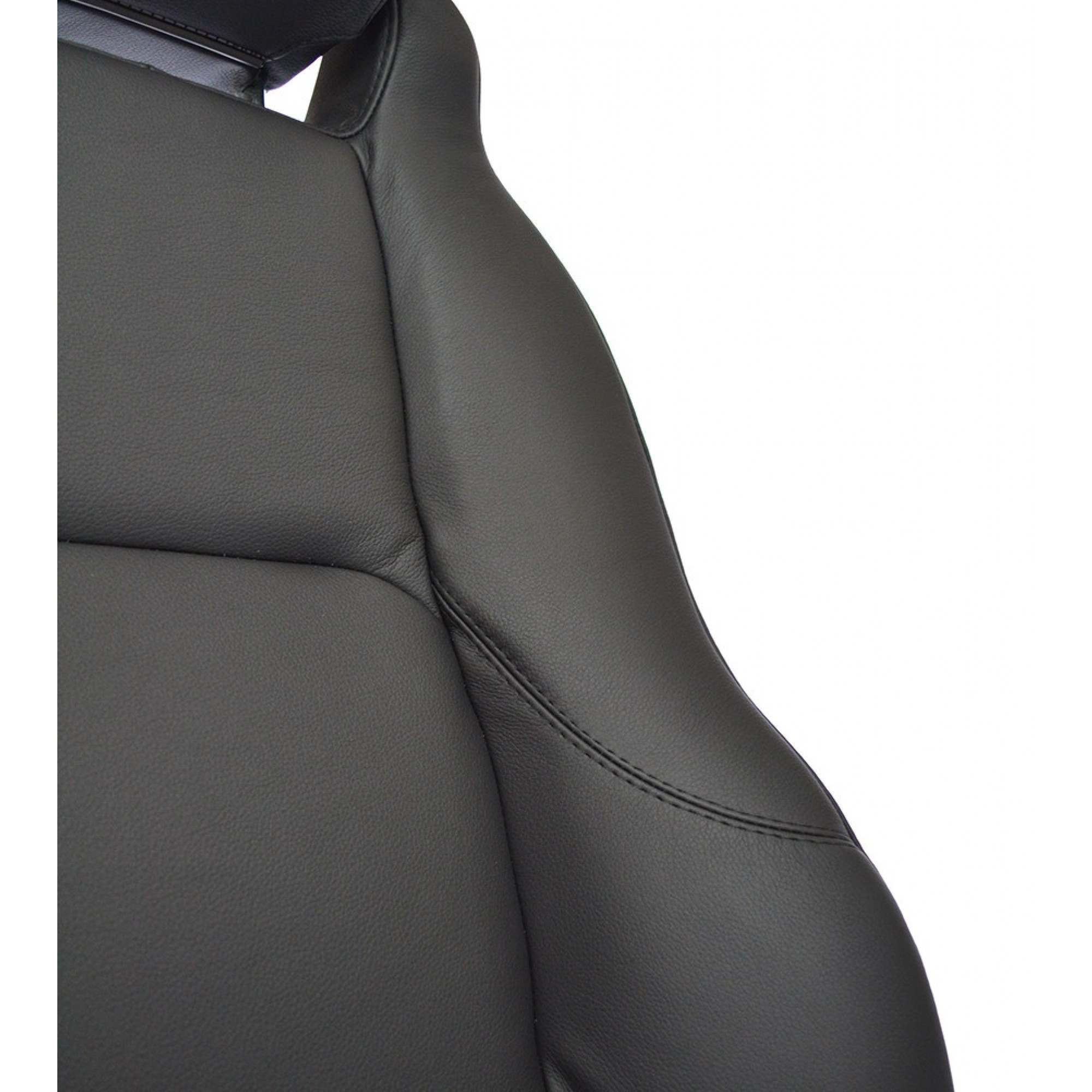 Elite Seat Pair in Black Leather Inc Fixings