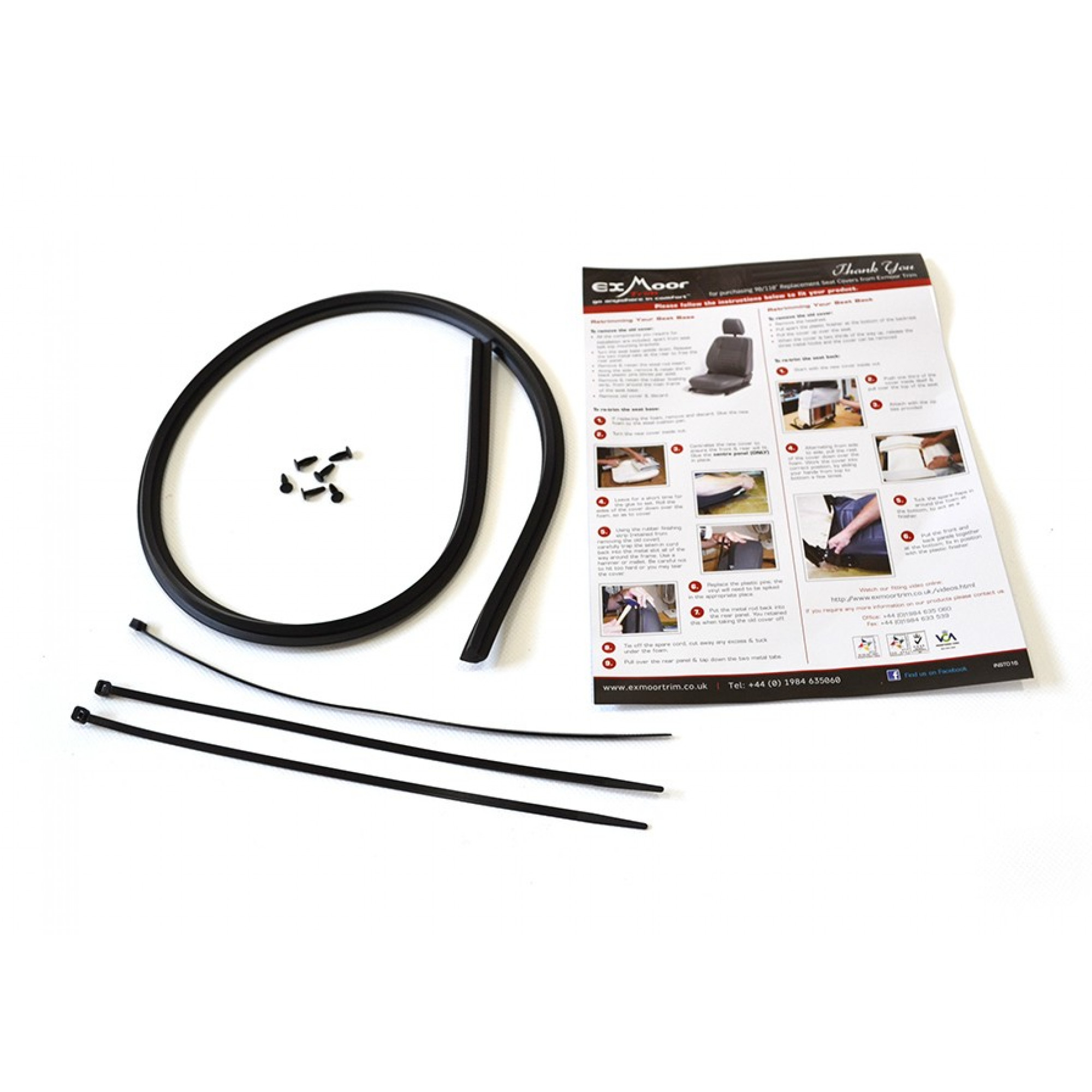 Single Retrim Kit Techno Single Seat Retrim Kit Pre 2007 Including (Single Seat Foam, Covers, Pins, Beading & Glue)