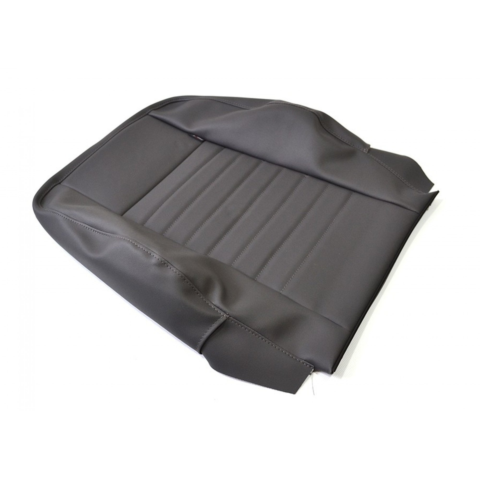 Front Outer Seat Back Cover Grey Vinyl 90/110 <2007 Envelope Type Only