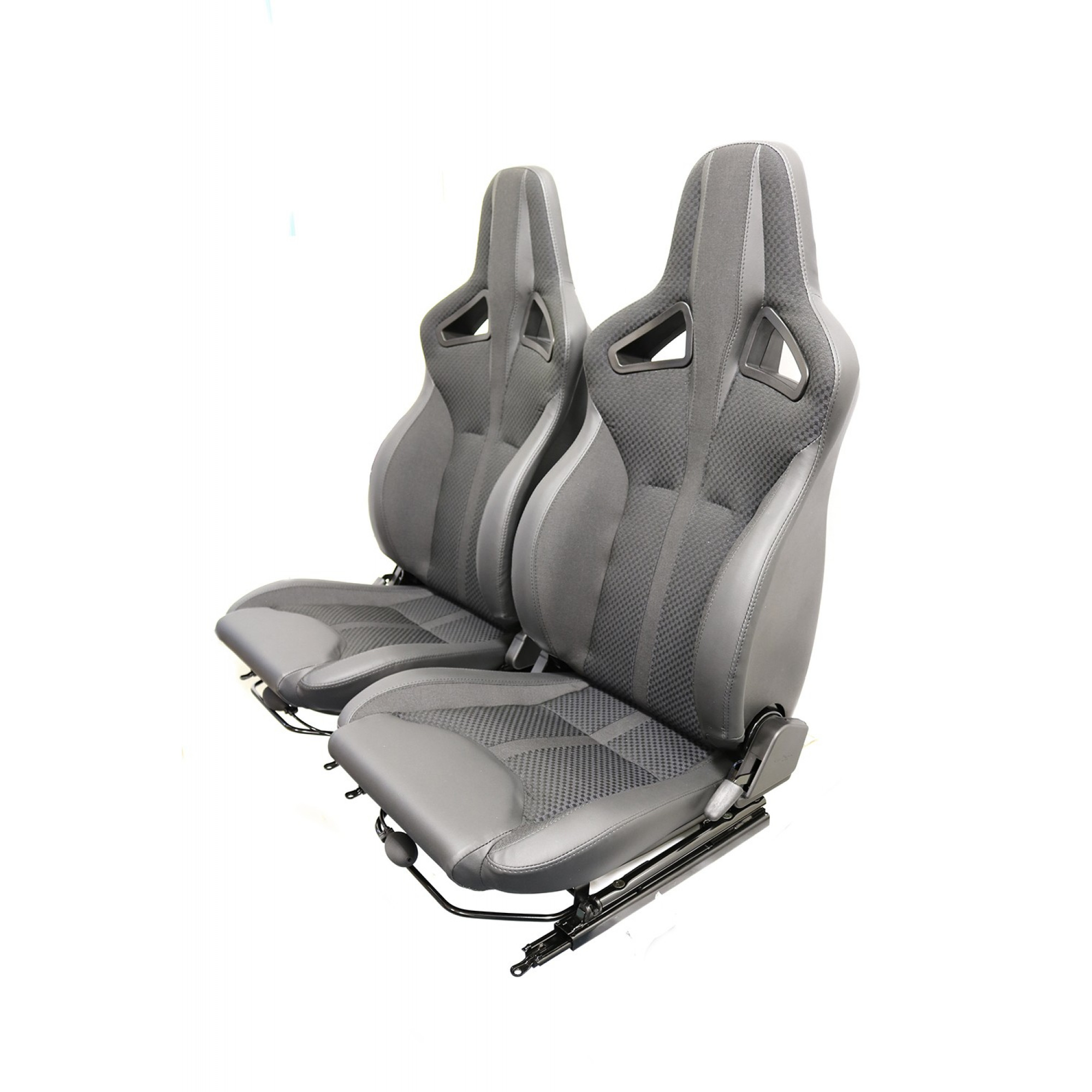 Elite Sports Seat (Heated) Pair Black Span-mondus Cloth