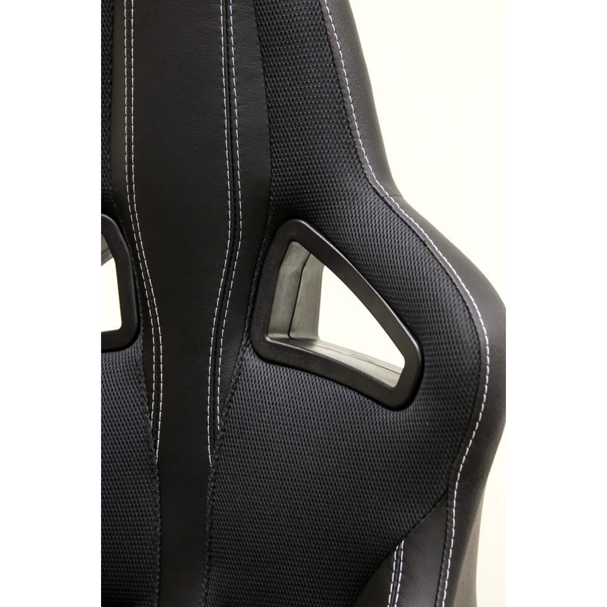 Elite Sports Seat (Heated) Pair Xs Black Rack-half Leather