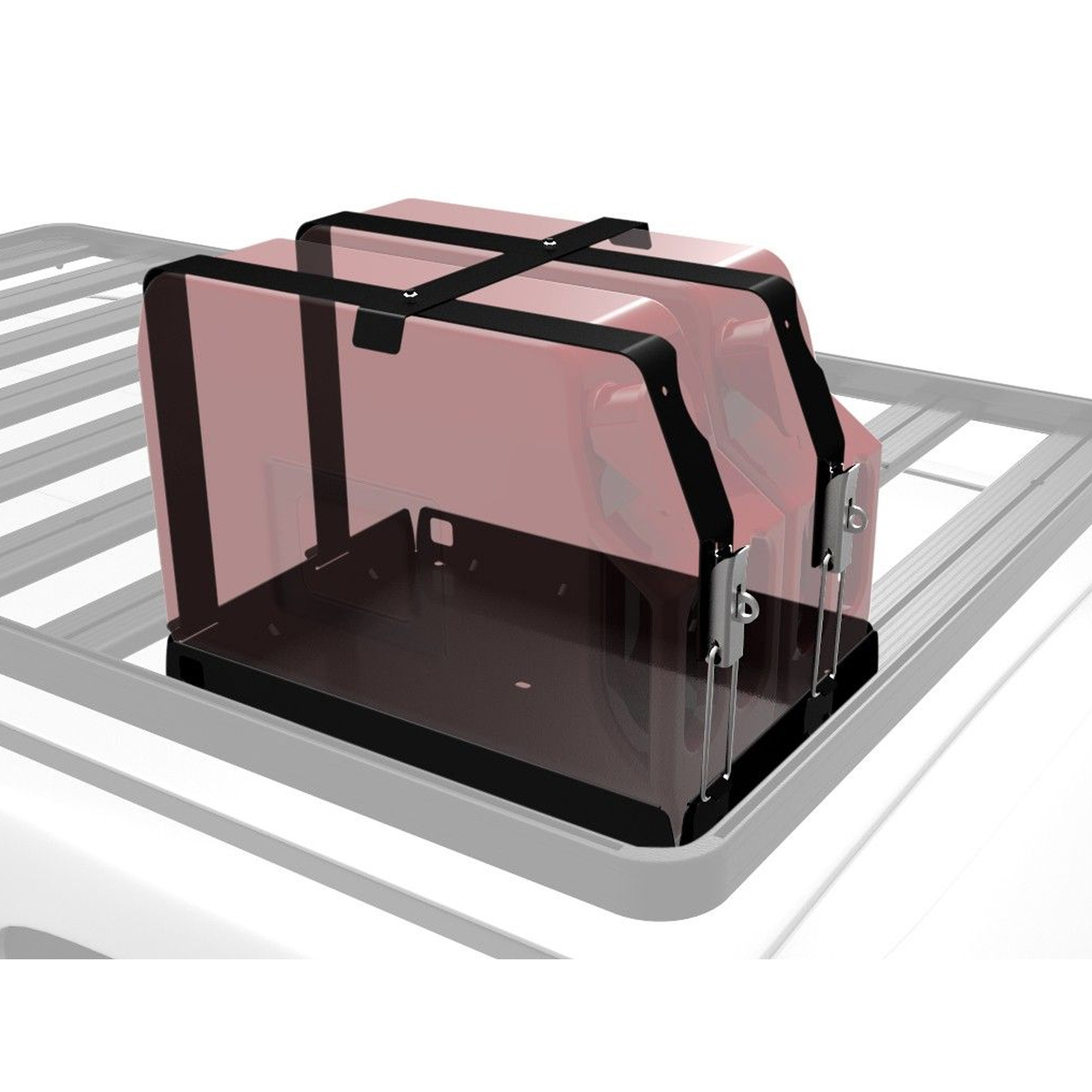 JCHO004 Front Runner Roof Rack Double Jerry Can Holder
