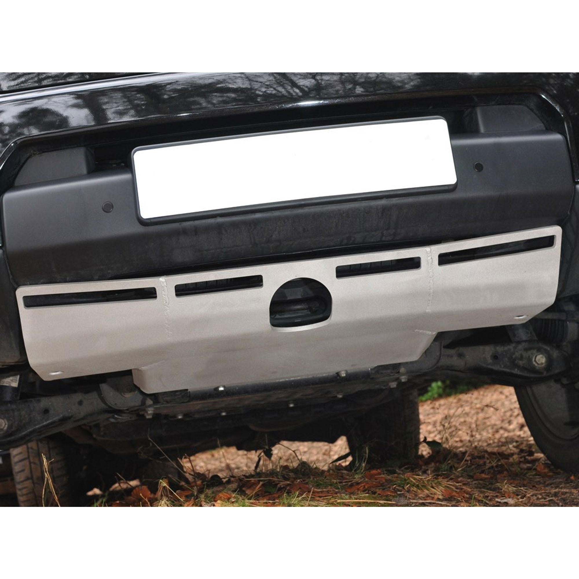 Sump Guard 8mm Aluminium Black Finish for Discovery 4