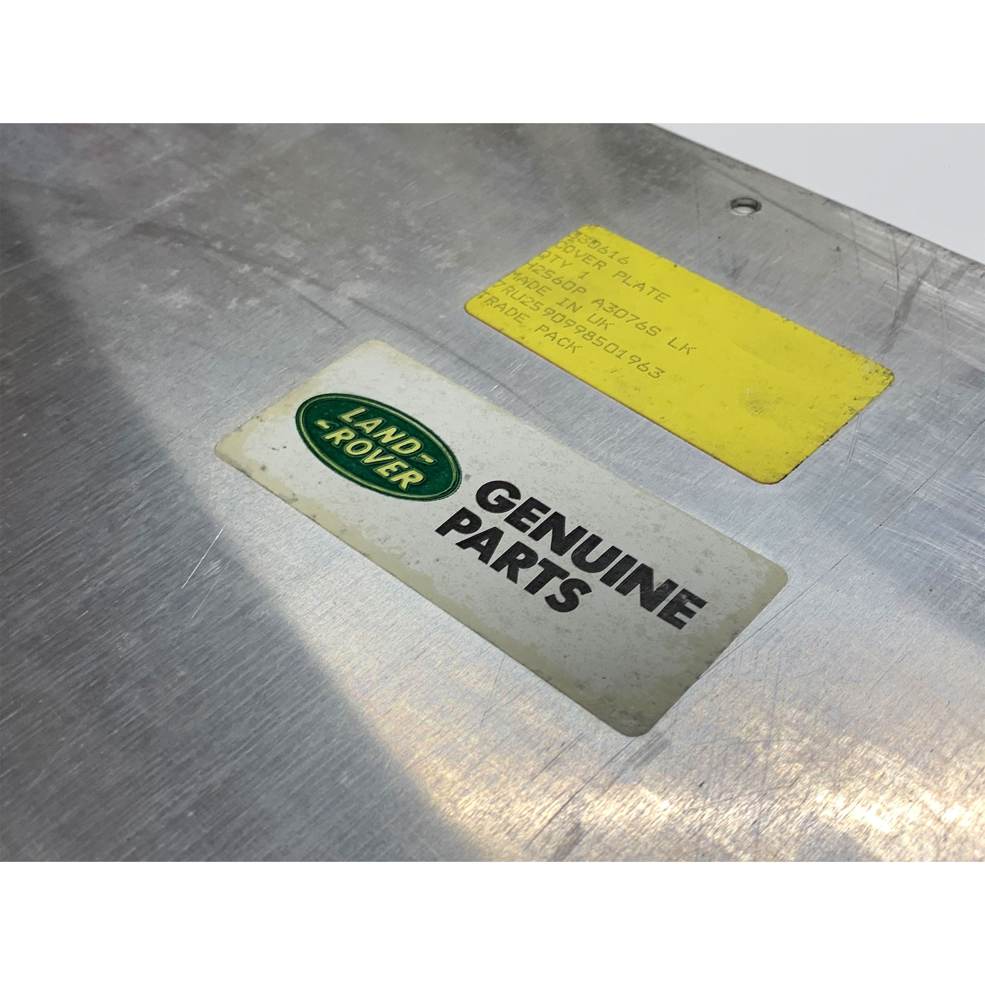 Blank Cover for Spare Wheel Well in Rear Body LWB