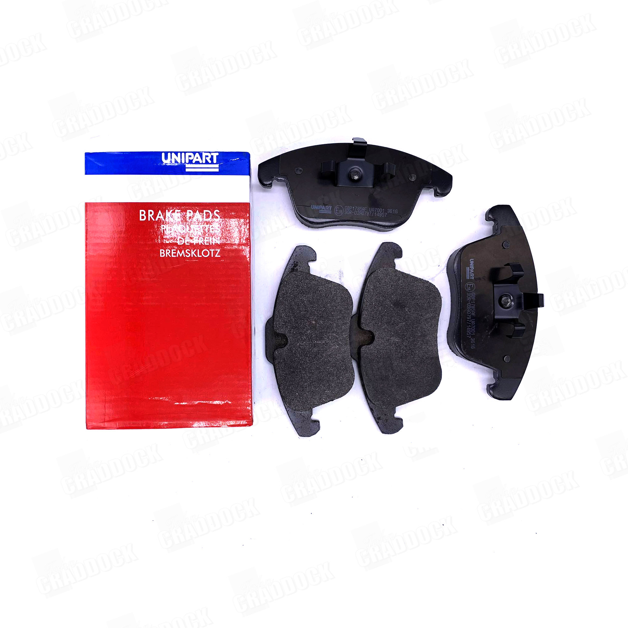 LR004936U - Unipart Brake Pads Front Petrol and Diesel Freelander 2