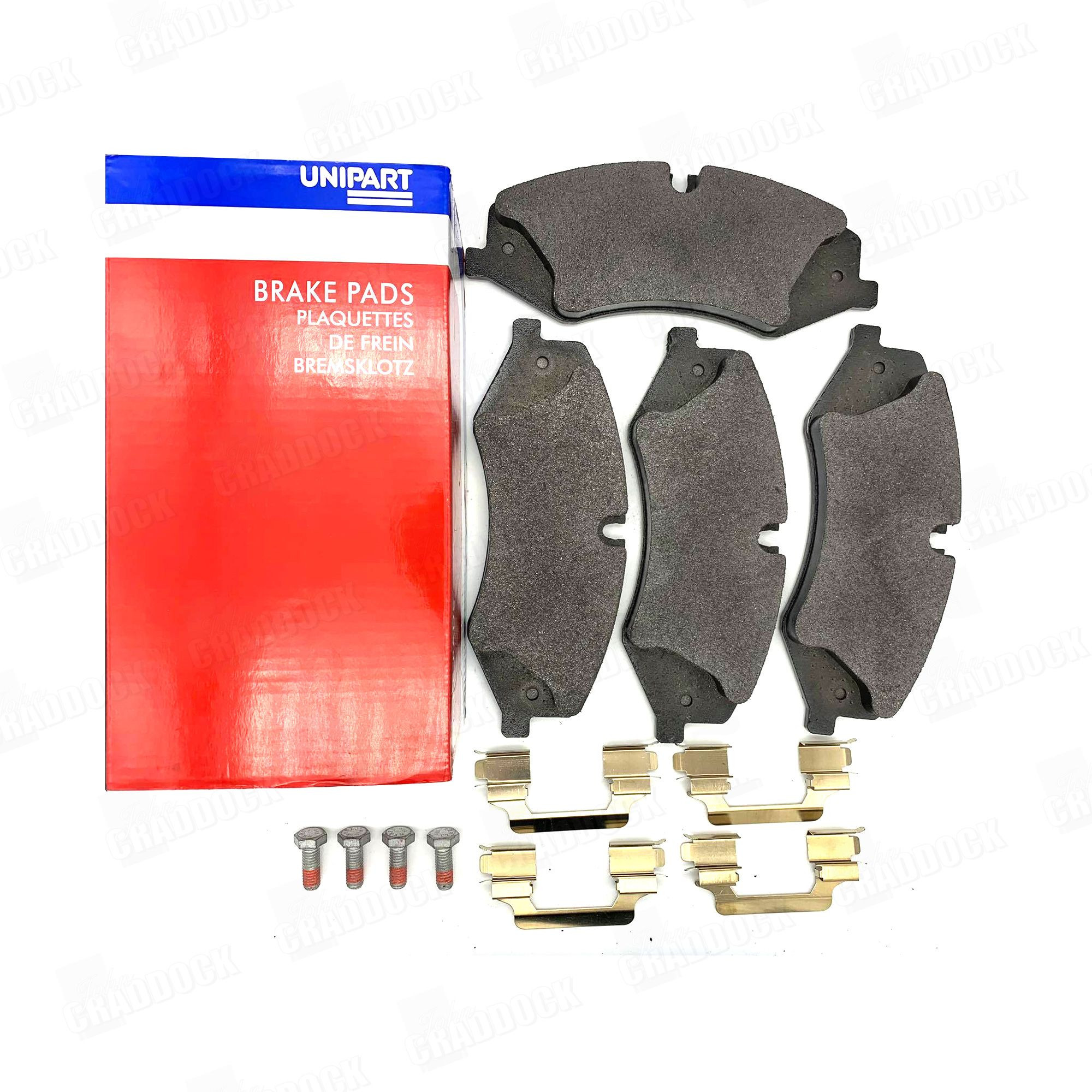LR025739U - Unipart Rear Brake Pads R/R 2010-12 and R/R Sport R/R 5.0 V8 P and 4.4 V8 D Chassis AA327977 Onwards R/R Sport 5.0 V8 P Chassis BA716140 Onwards