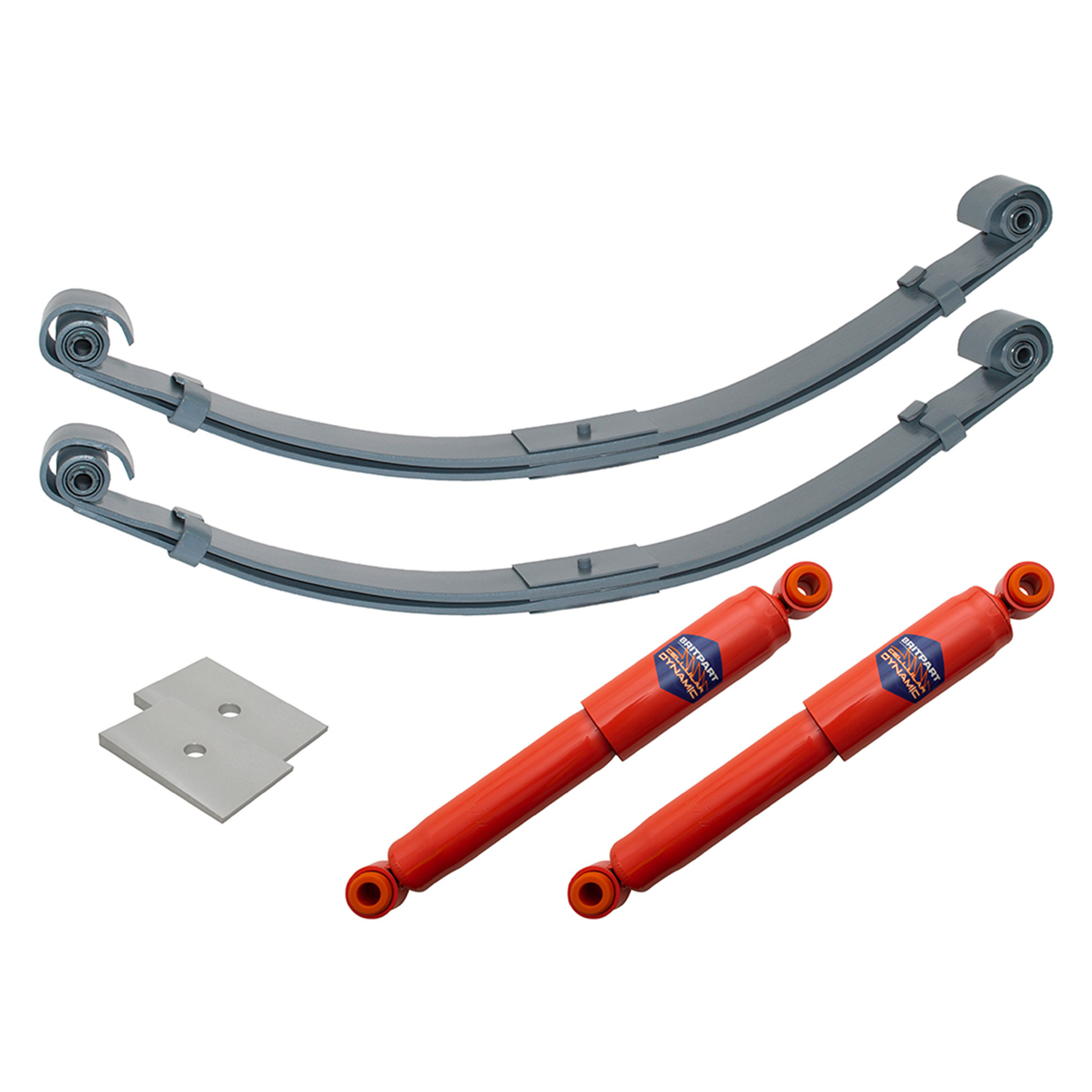 DA2780 - Parabolic Spring Kit Front SWB Or LWB