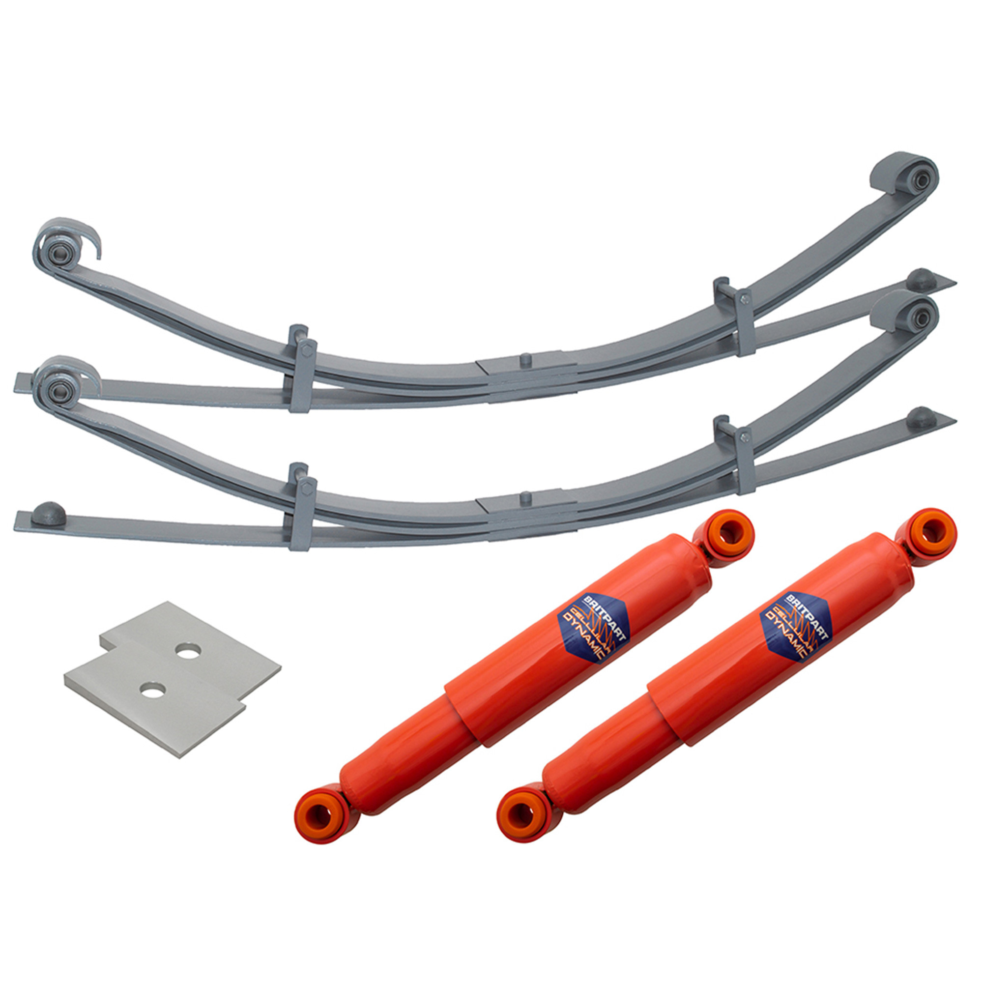 DA2781 - Parabolic Spring Kit Rear SWB