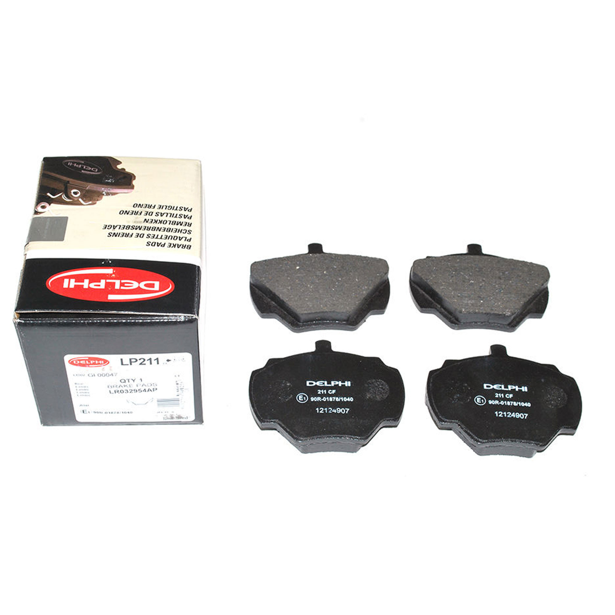 Delphi Rear Brake Pads Defender from Chassis CA0000001