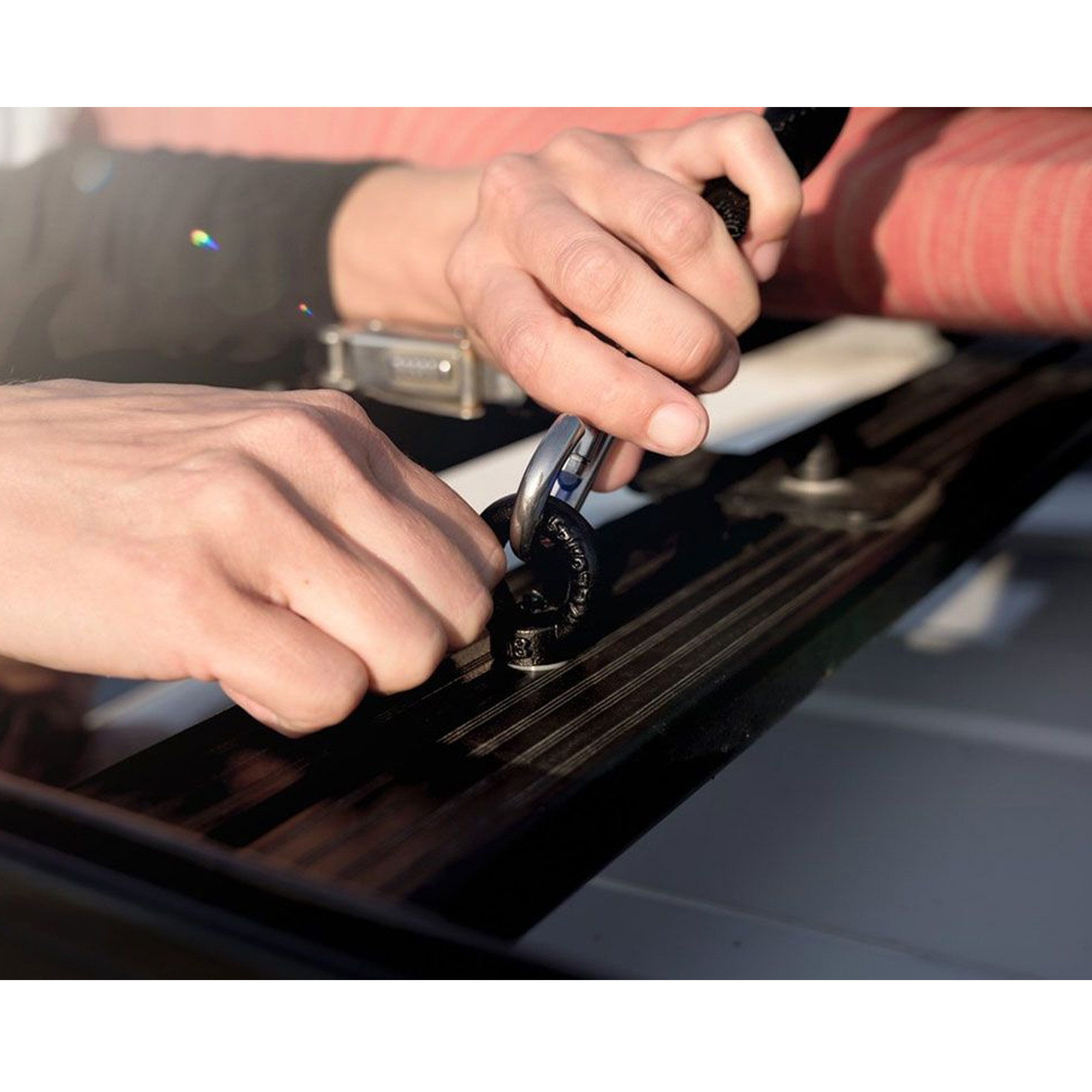 Front Runner Roof Rack Tie Down Rings Female Pair