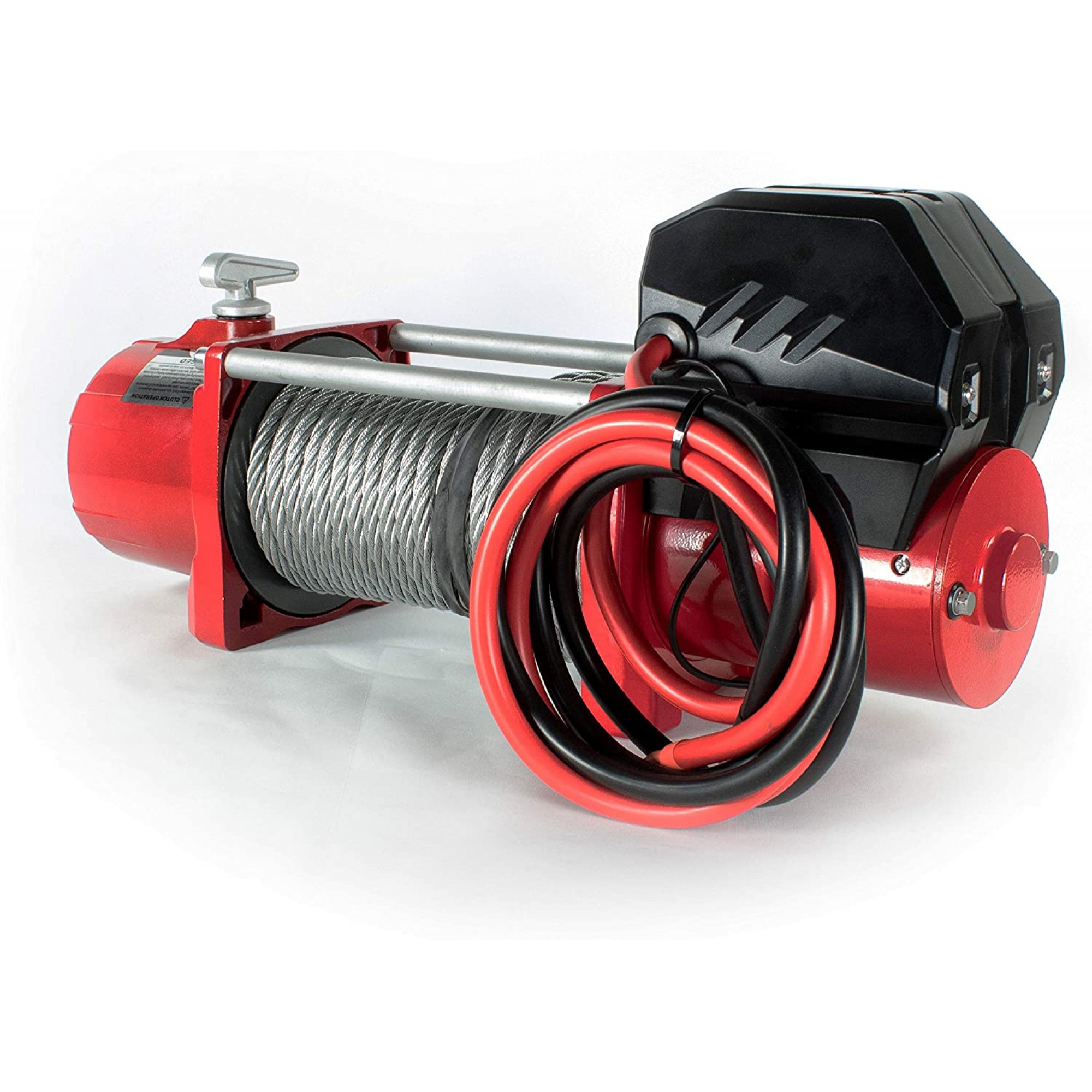 Stealth V2 13500LB 12V Winch - Steel Rope Complete with Wired and Wireless Remote