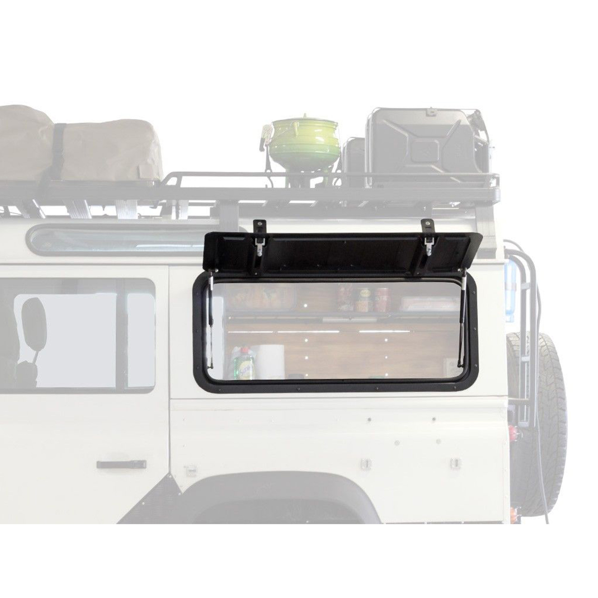 GWLD009 Front Runner Defender Aluminium Gull Wing Door MK2
