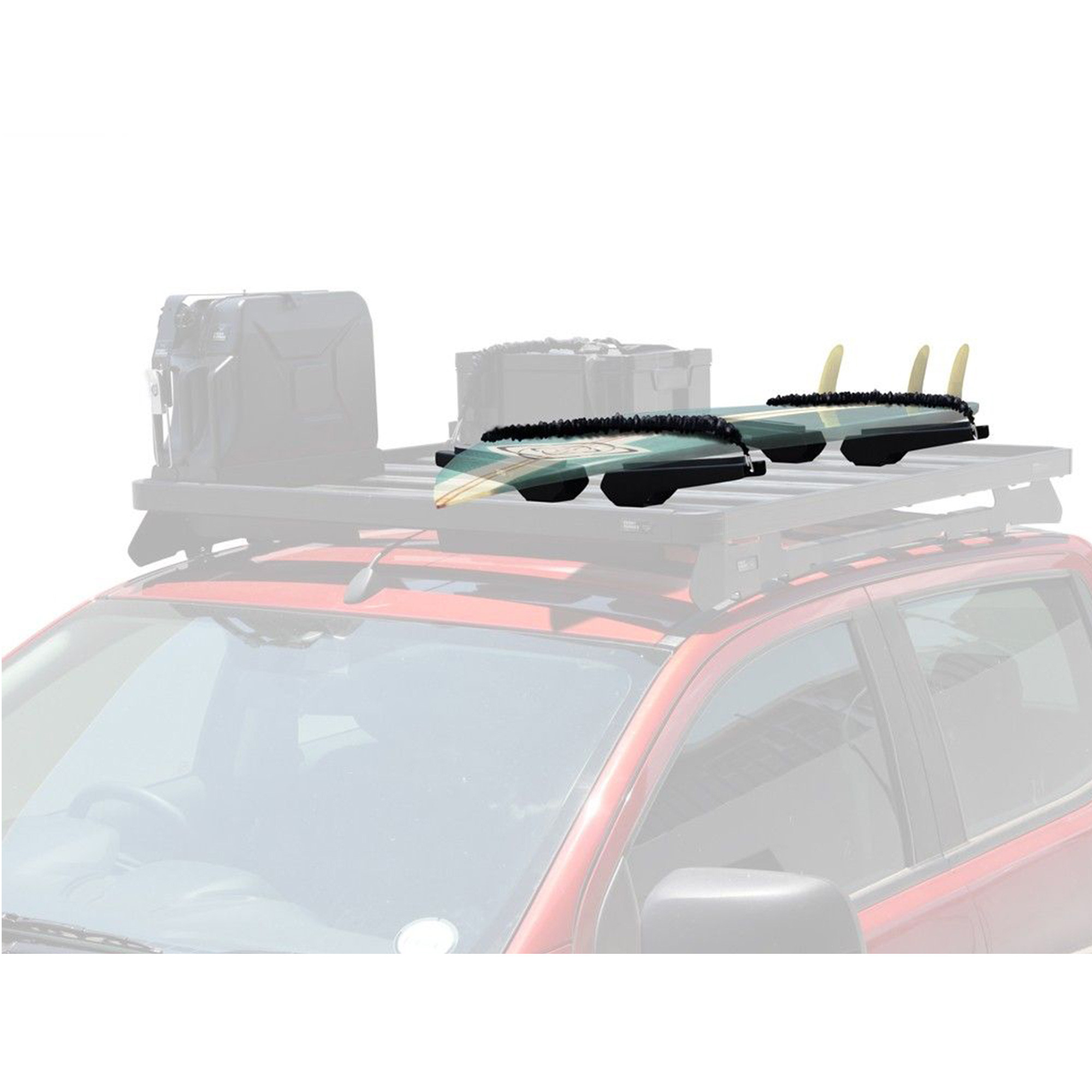 Surfboard roof rack outlet