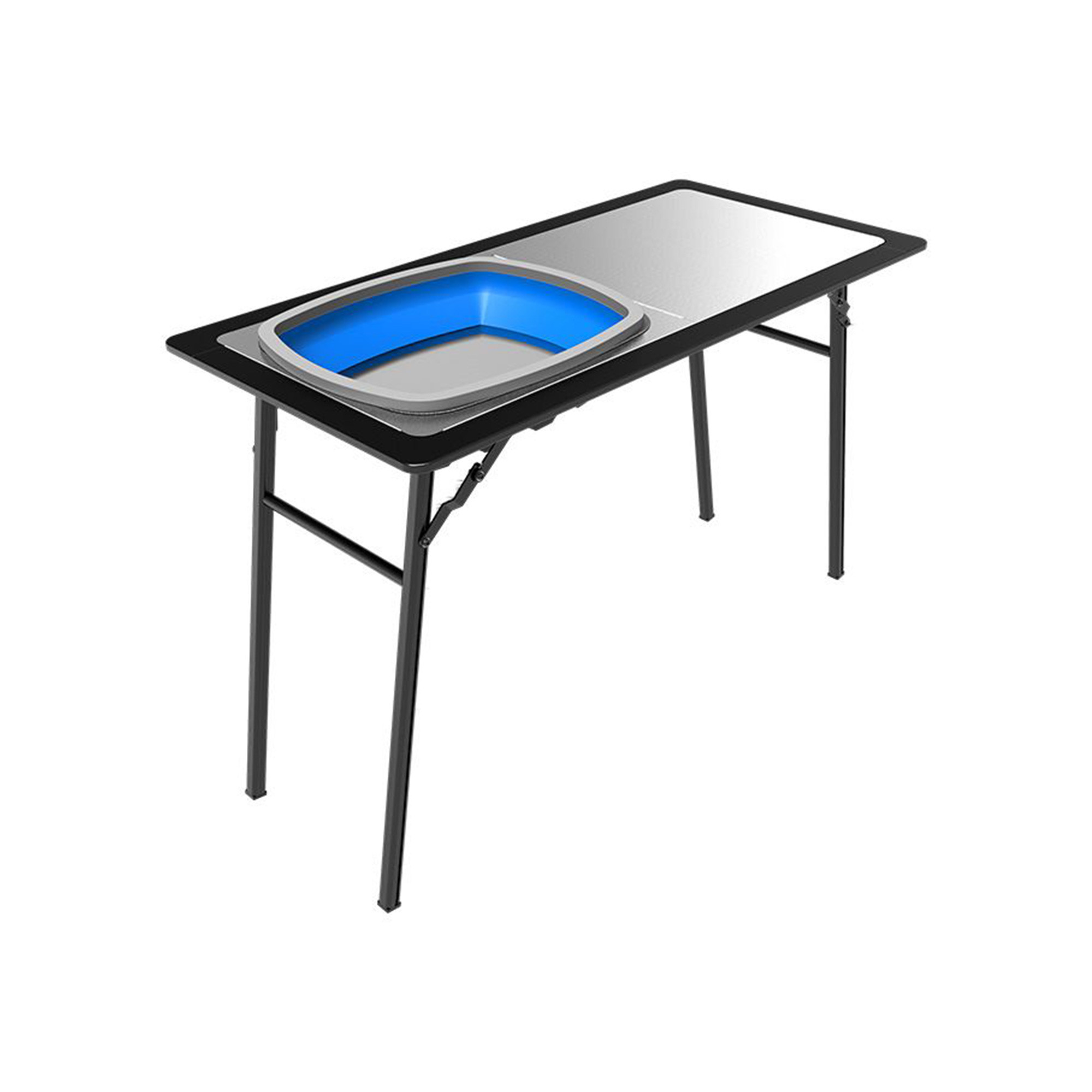Portable stainless deals steel table