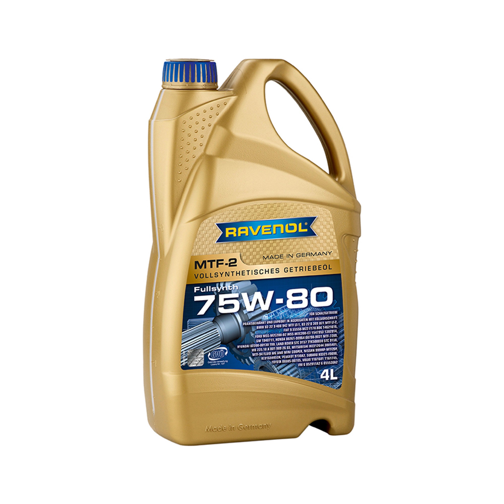 Ravenol MTF-2 75W-80 Tranmission Oil 4L - TYK500030-4L
