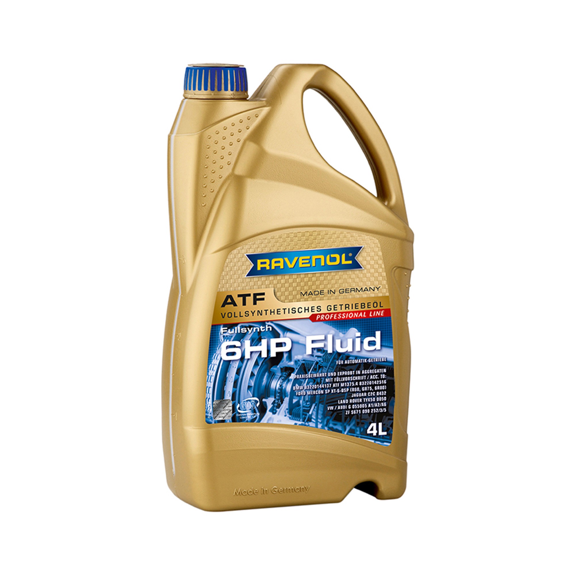 TYK500050-4L - Ravenol Atf 6HP - Automatic Transmissin Fluid 4L