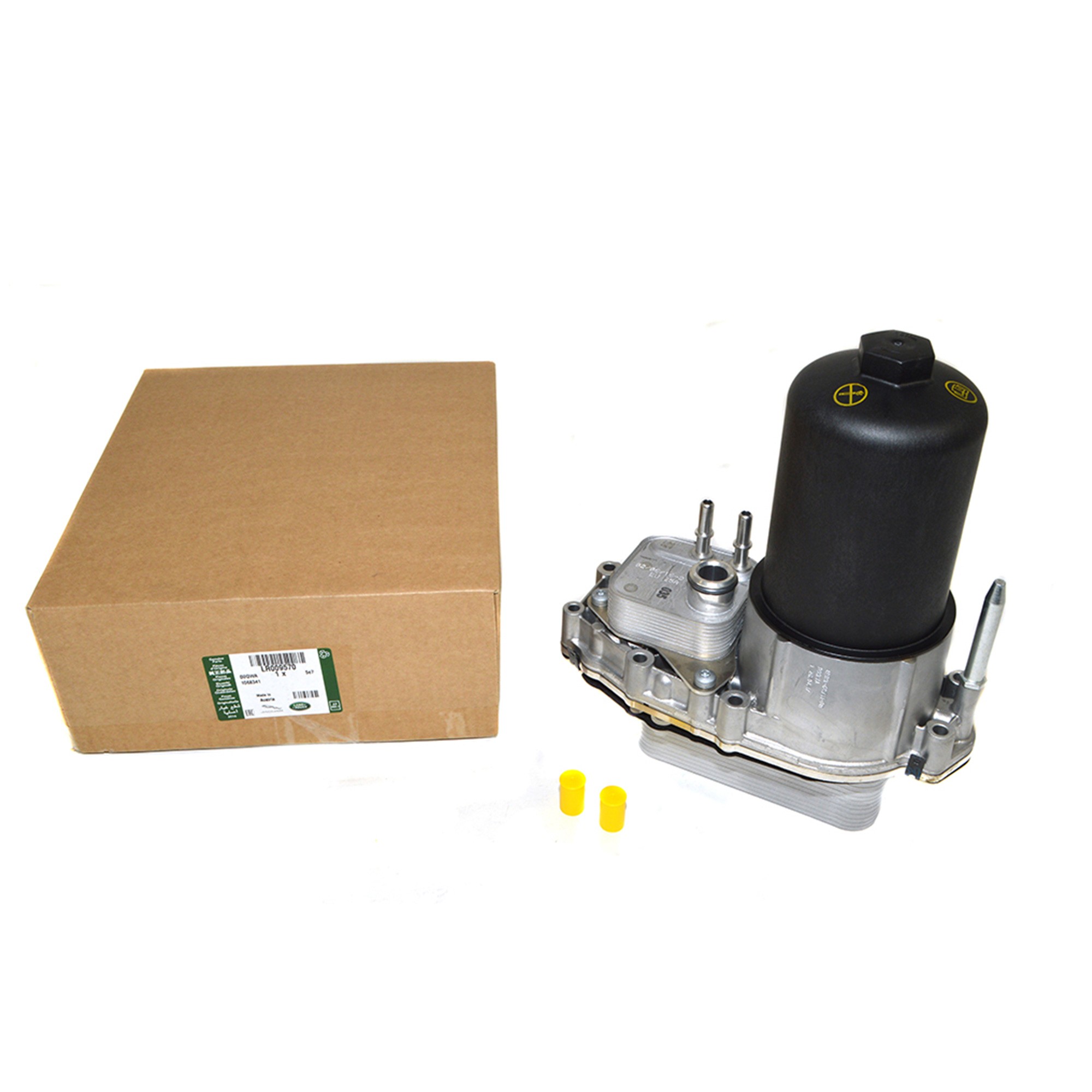 LR009570LR - Genuine 2.7 TDV6 Oil Filter Housing Inc Oil & Fuel Coolers