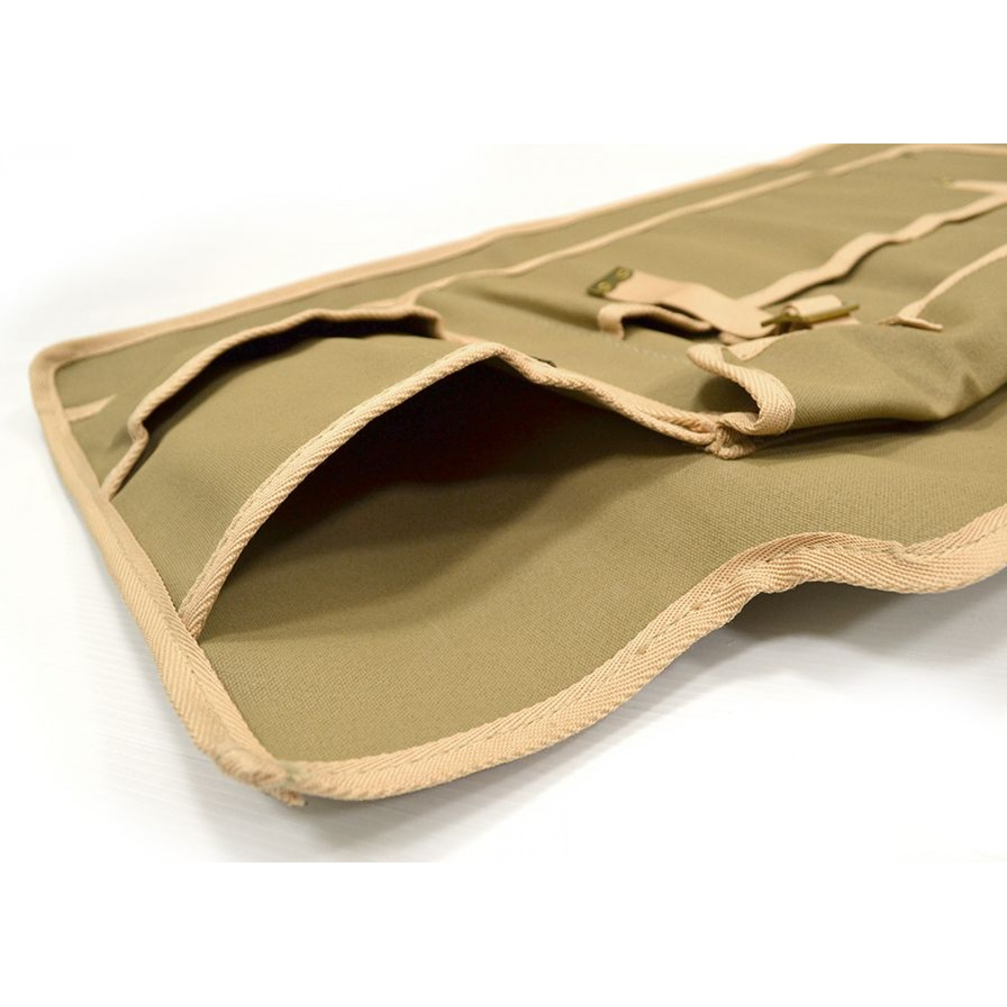 Canvas Door Cards Front Pair in Sand Canvas