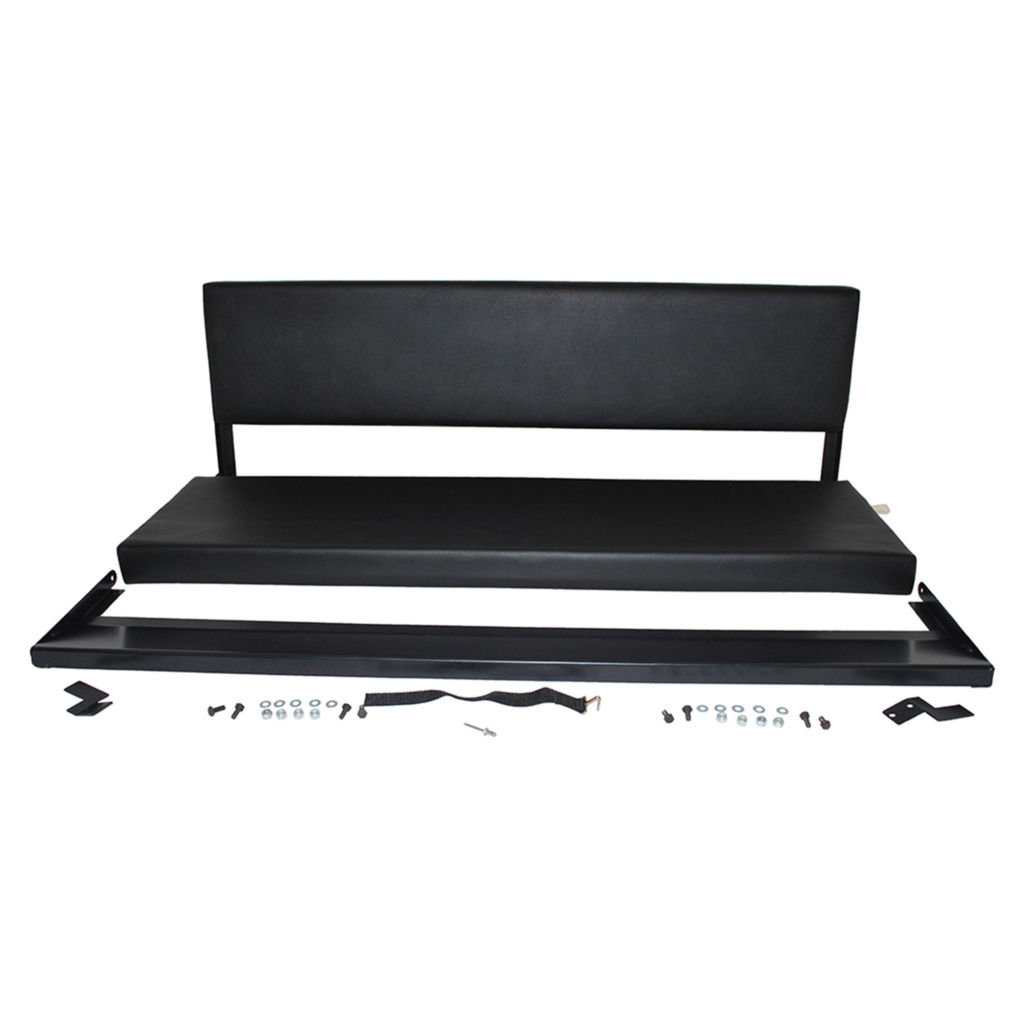DA3059 - Black Bench Seat Assembley 1200mm Wide