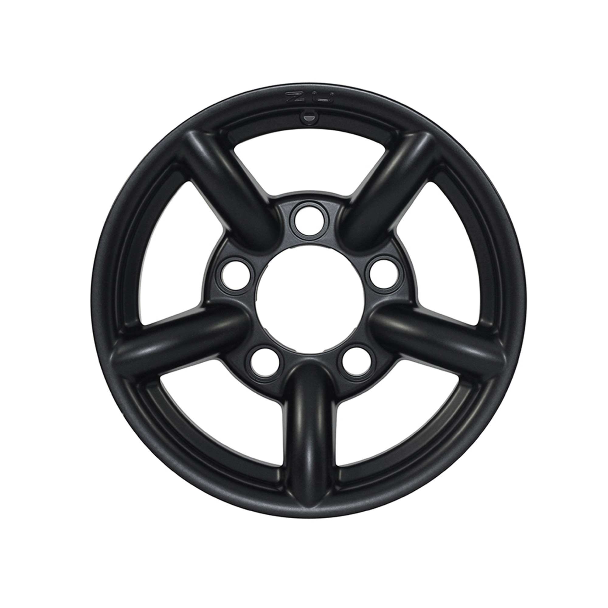DA2439 - 16X7 Black Matt Zu Land Rover Alloy Wheel 11mm Offset