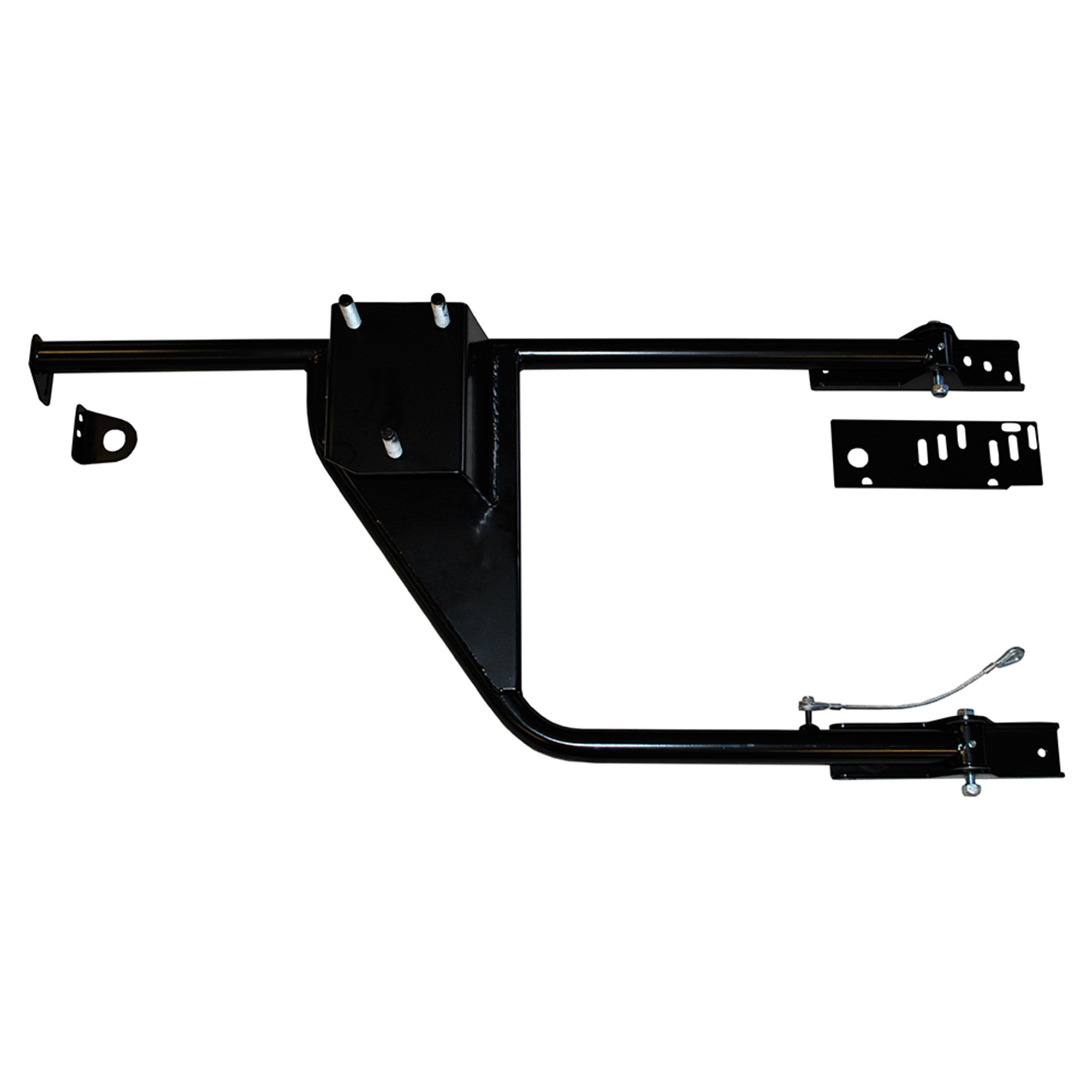 DA2274 - Spare Wheel Carrier with Half Tailgate Door for Defender