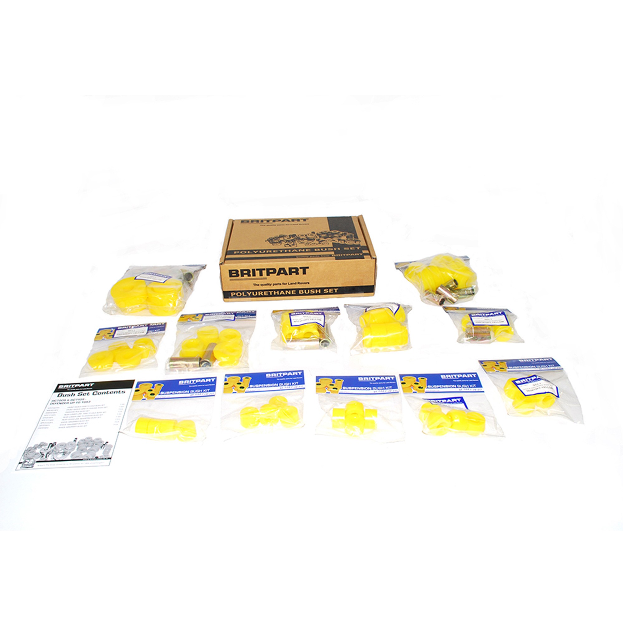 DC7009 - Polyurethane Bush Kit Defender up to 1993