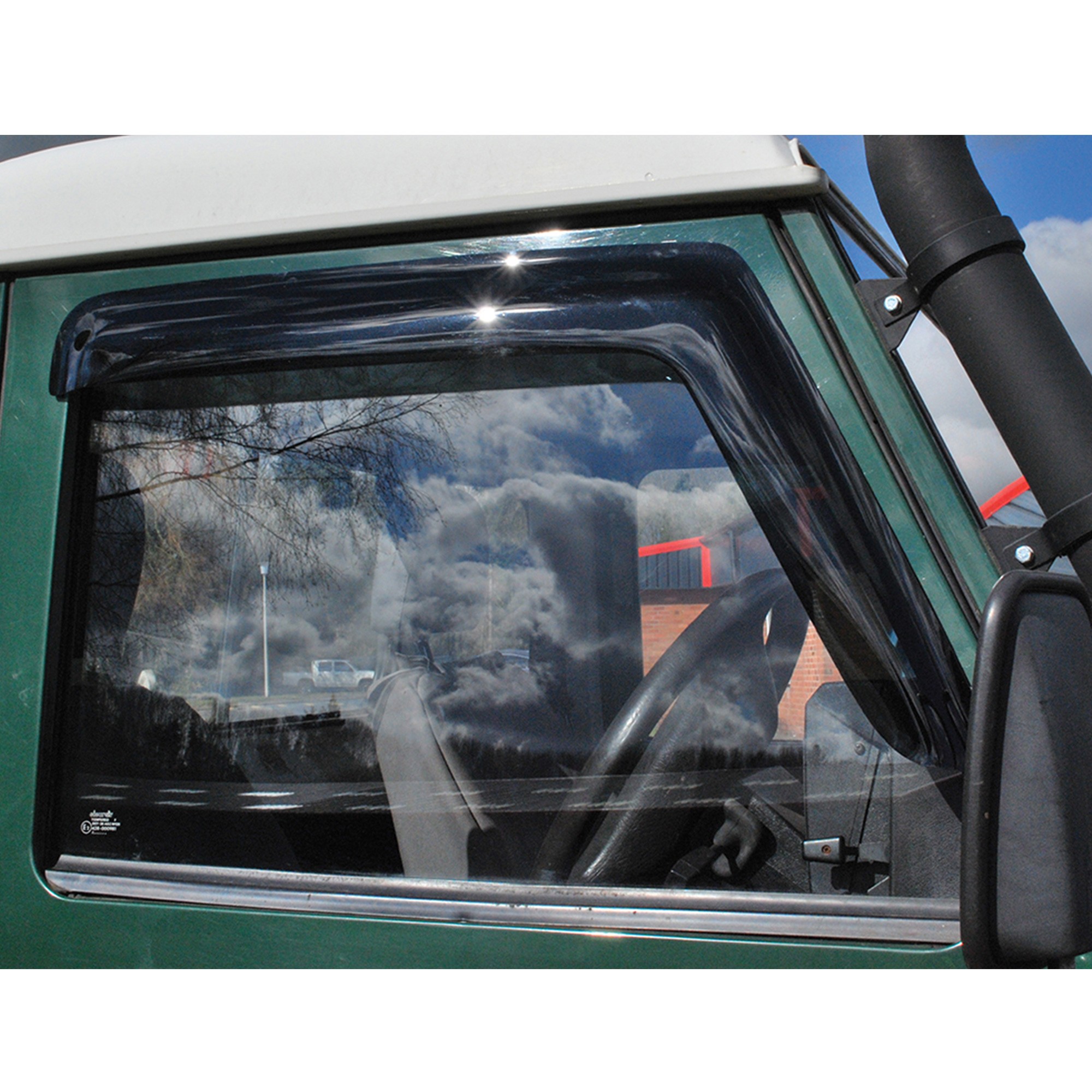 Defender Series Wind Deflector Set Front Stick on