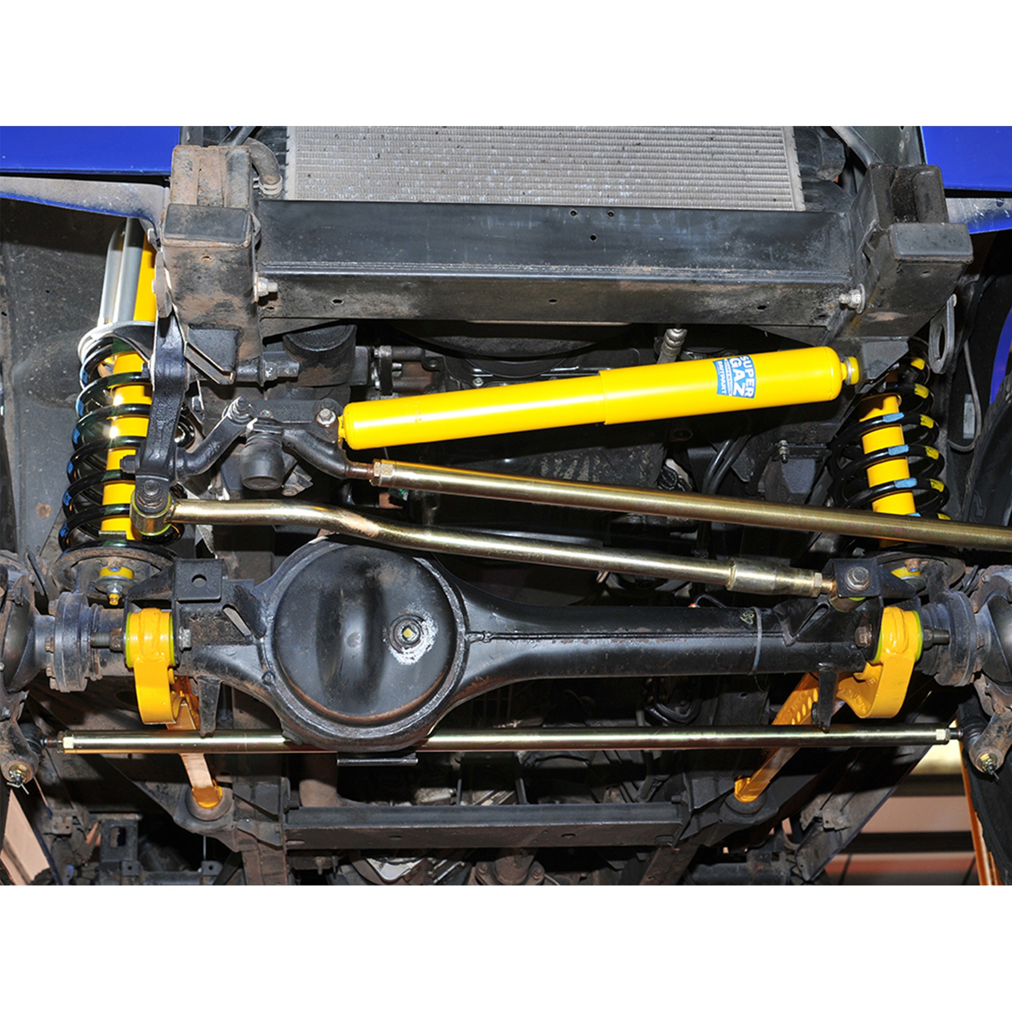 Britpart Supergaz Steering Damper for Land Rover 90/110
