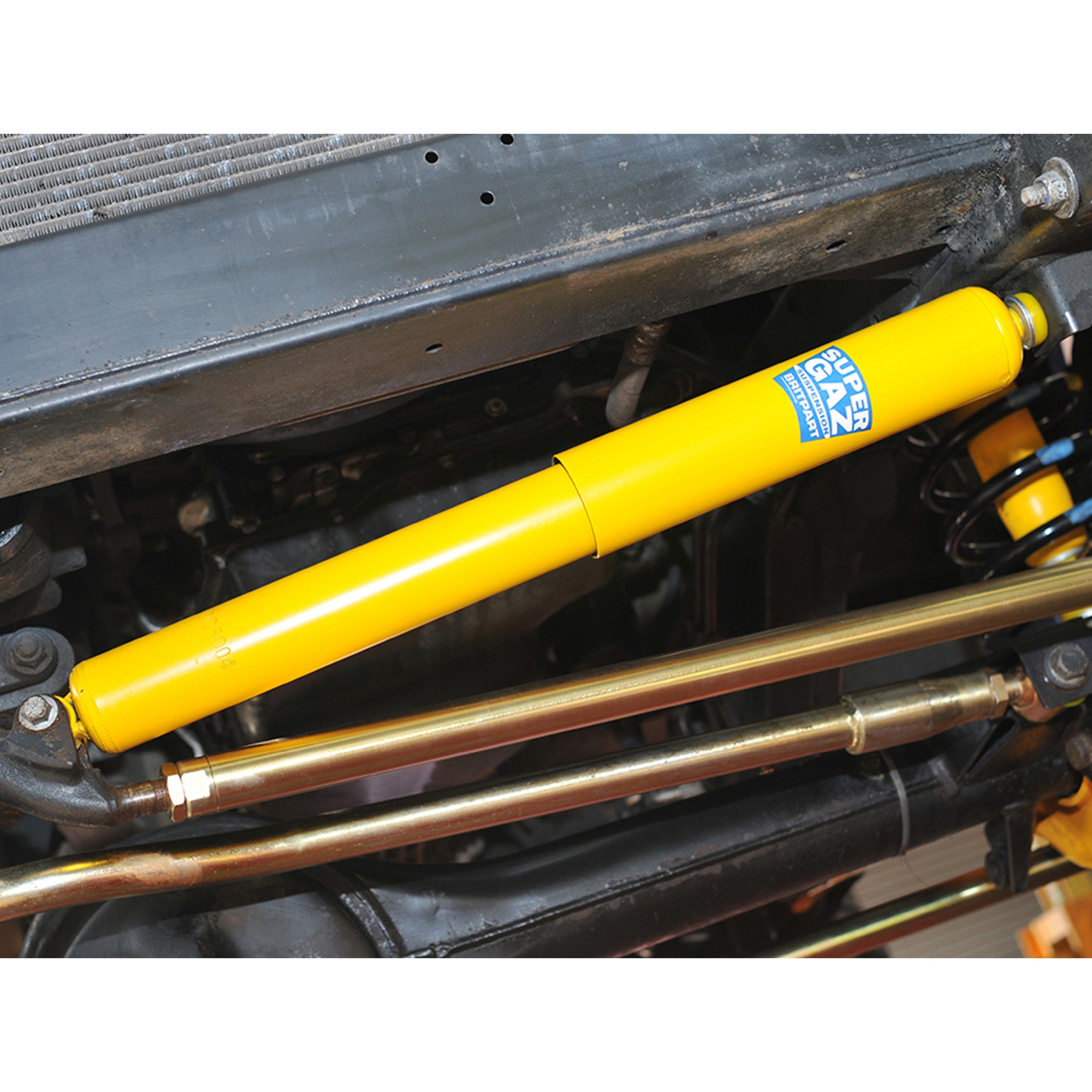 Britpart Supergaz Steering Damper for Land Rover 90/110