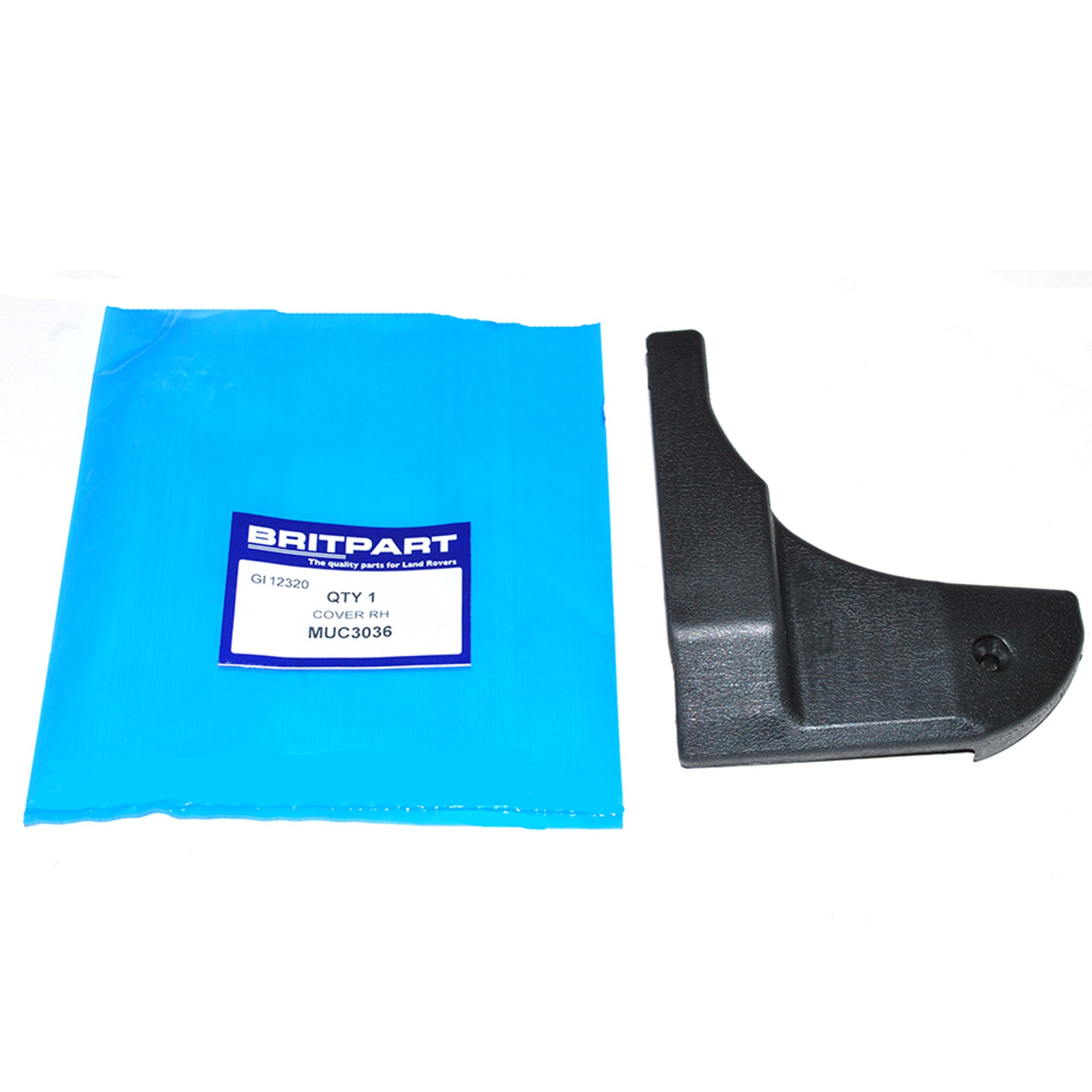 MUC3036 - Door Check Cover RH 90/110 1984 Onwards