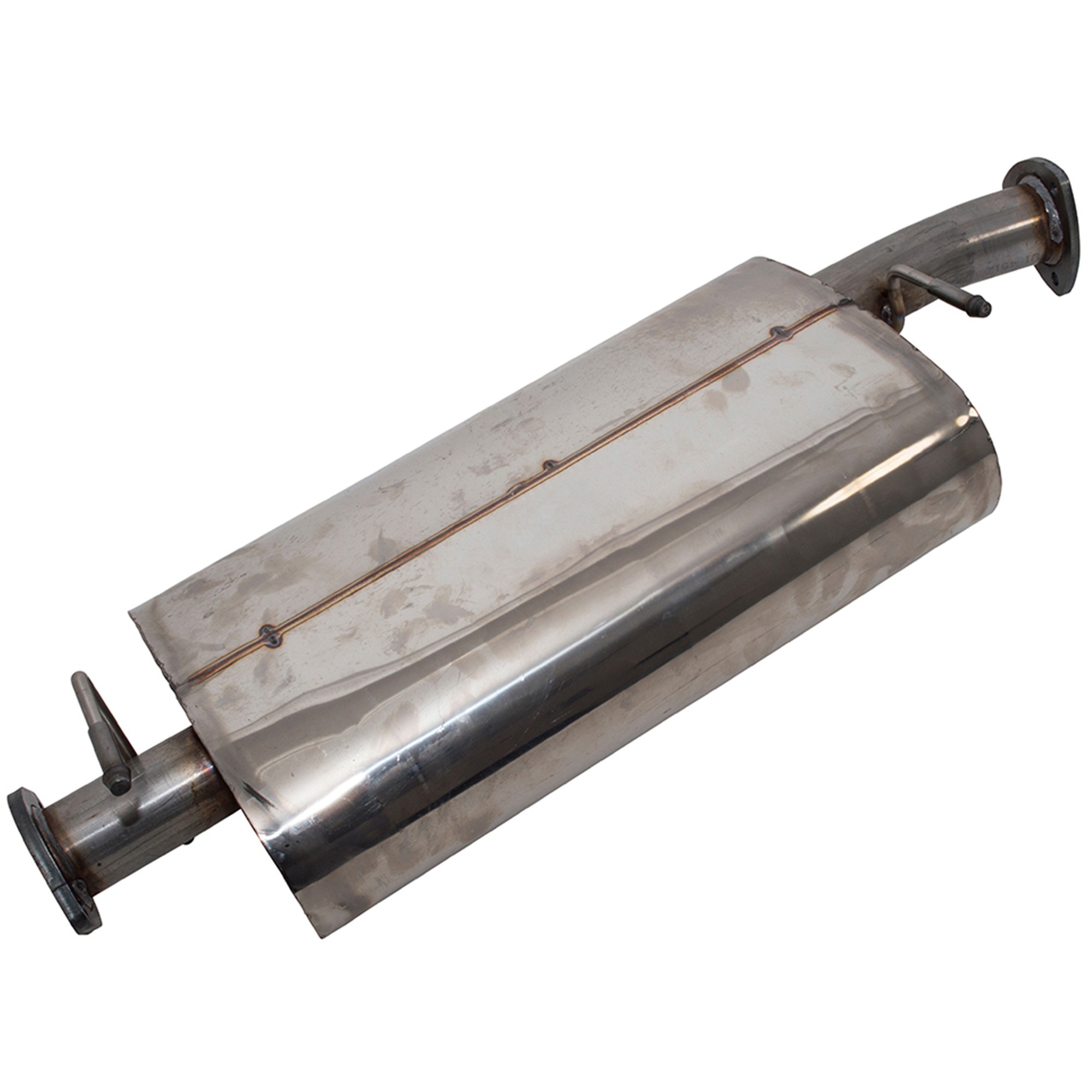 WDE100590SS - Stainless Steel Intermediate Exhaust Silencer Discovery TD5