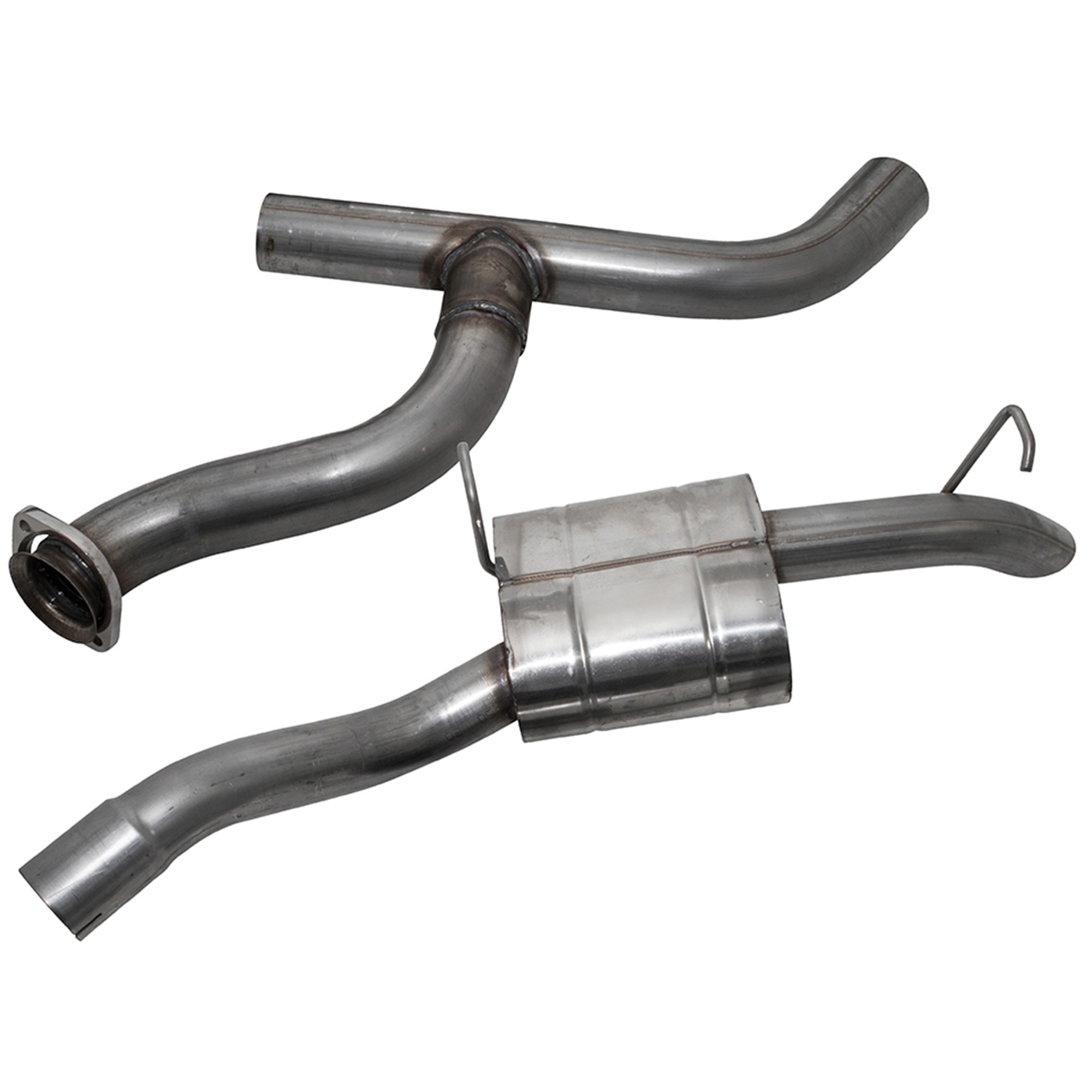 WDV100270SS - Stainless Steel Silencer and Tail Pipe RH R/R from XA41
