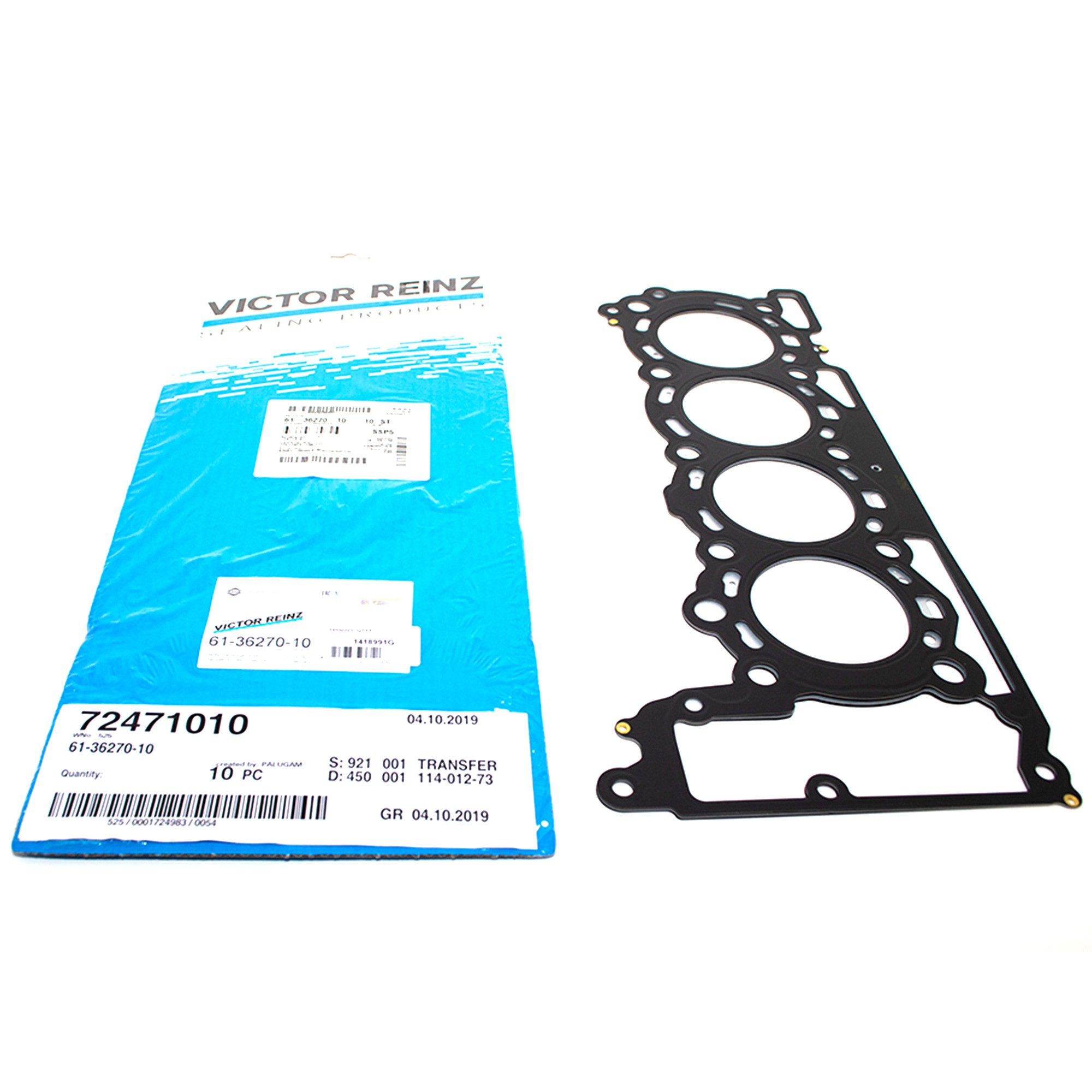 1418991G - 3.6L V8 Diesel OEM Grade 2 Head Gasket LH