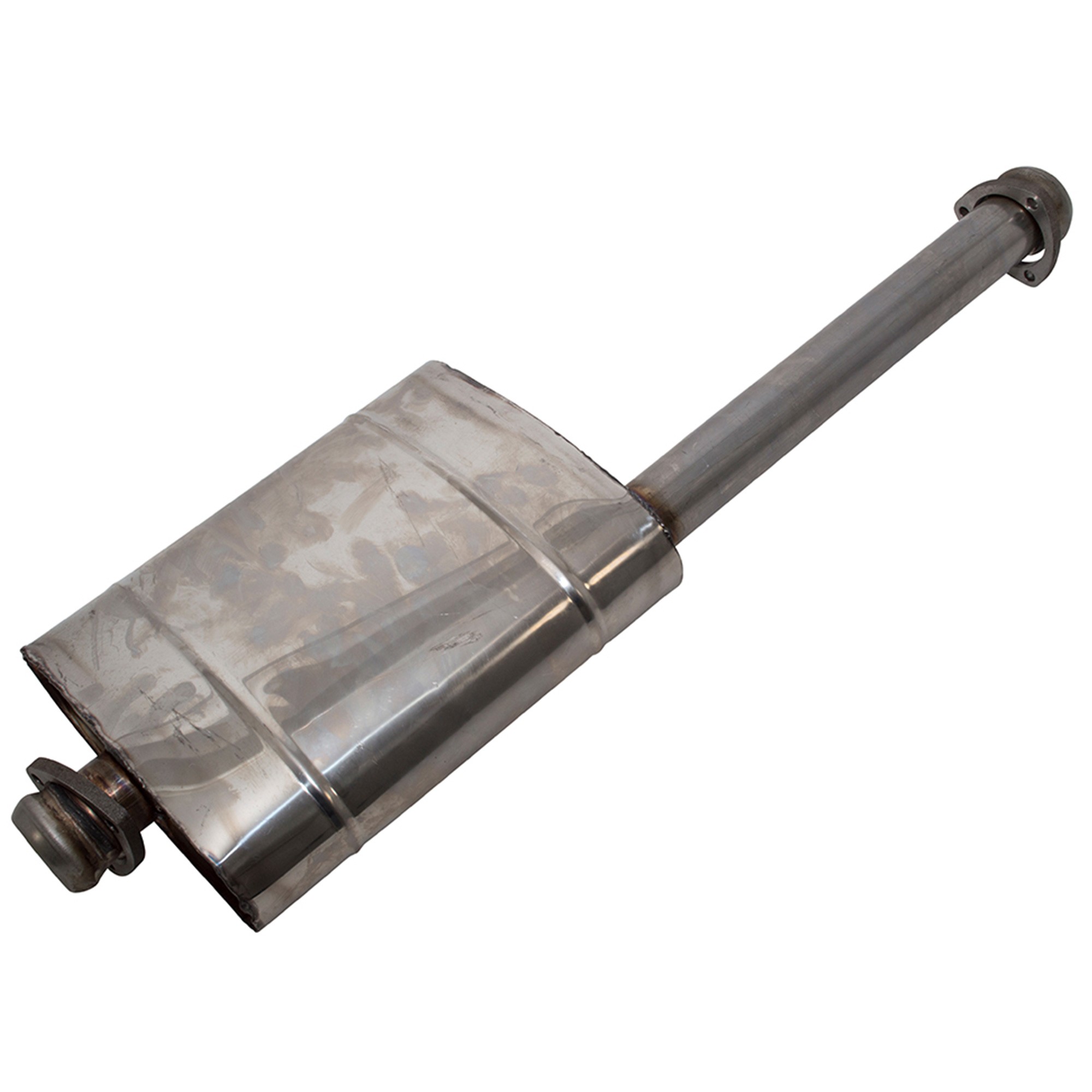 NRC6433SS - Stainless Steel Silencer Front 110 upto 1987.