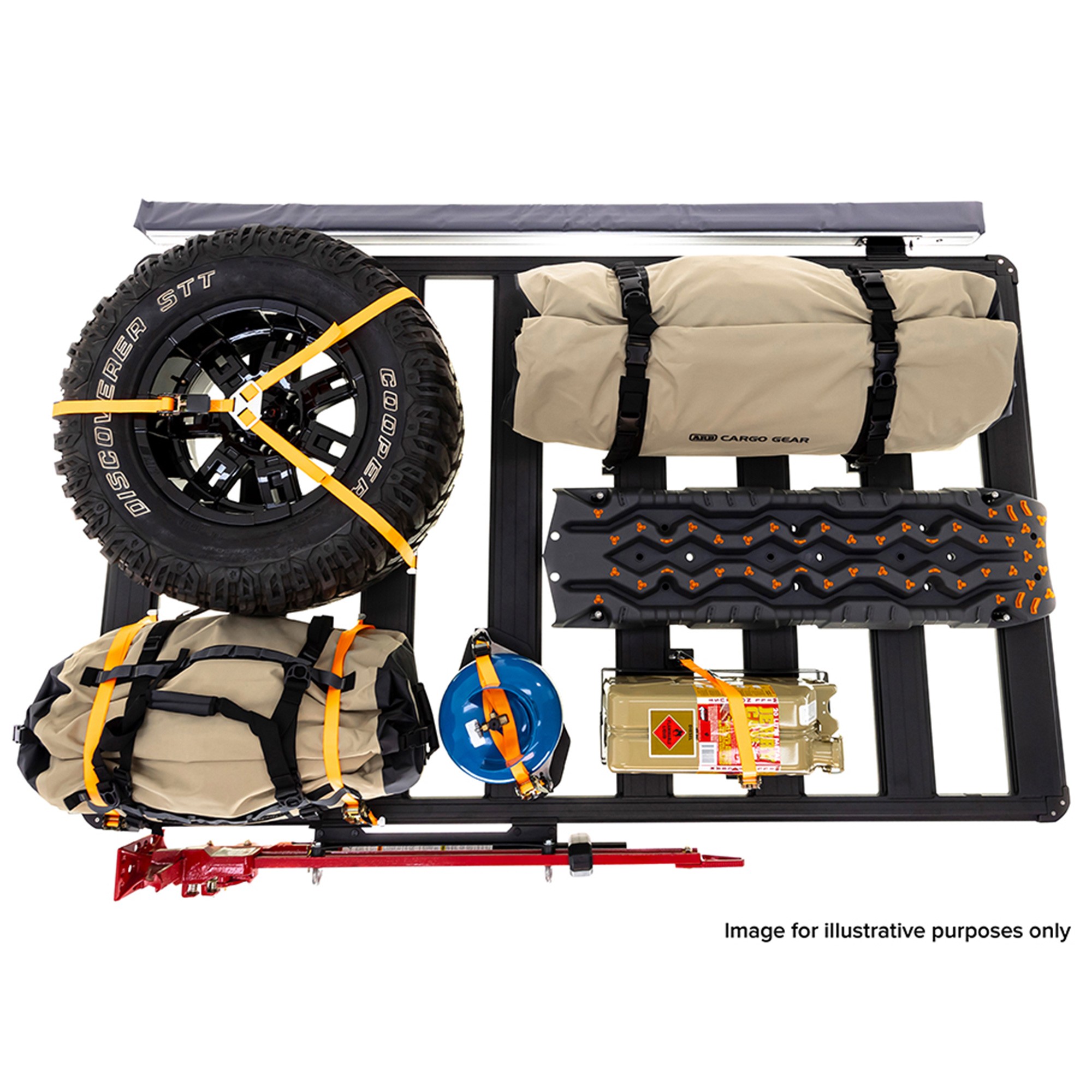 ARB Defender Base Rack 2125x1285mm 8 Beam Requires 17900010 Or 17900050 Base Rack 6 Leg Fitting Kit