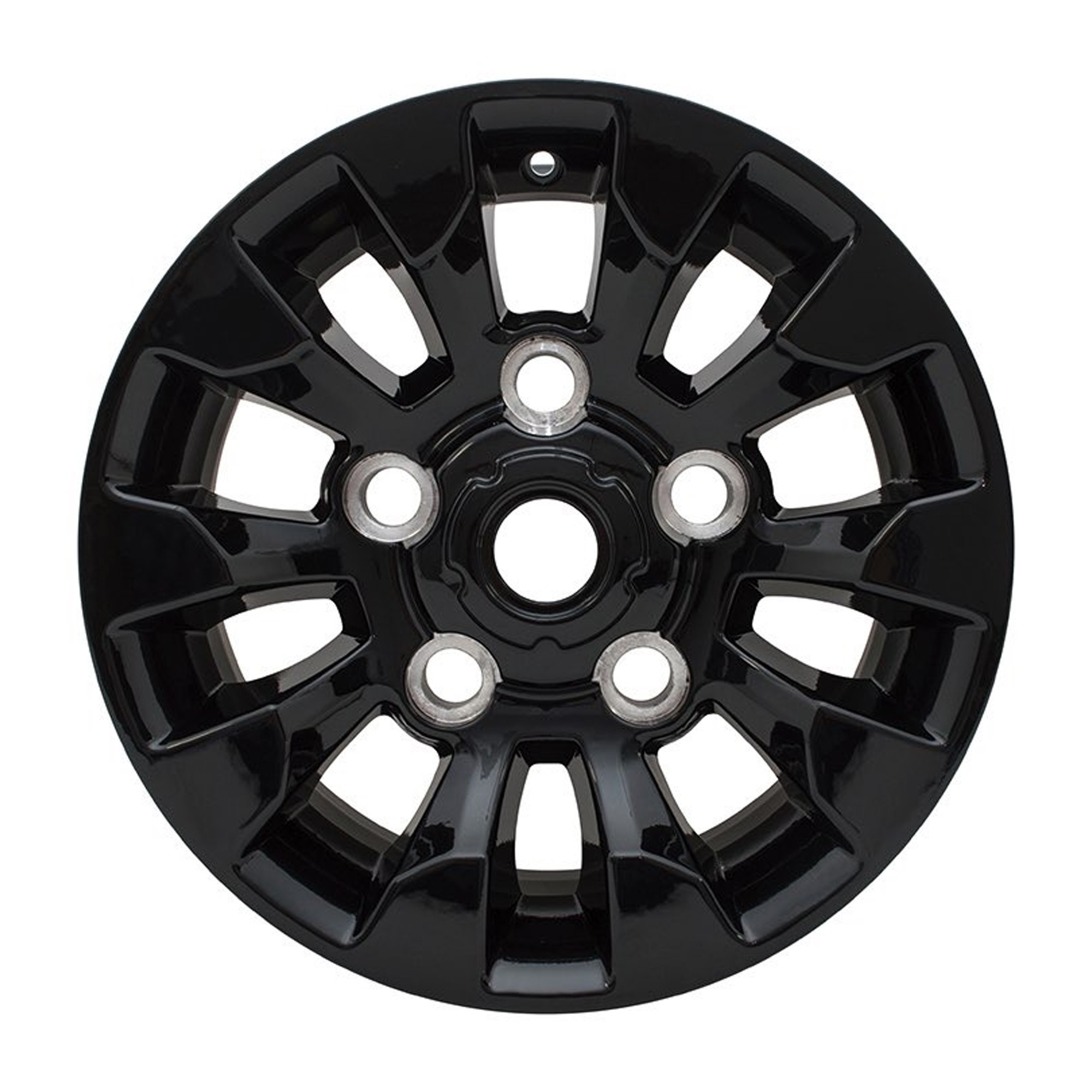 LR025862 - 7X16 Gloss Black Replica Sawtooth Alloy 5/165 +20 Offset (Use LR069899 Centre Caps)