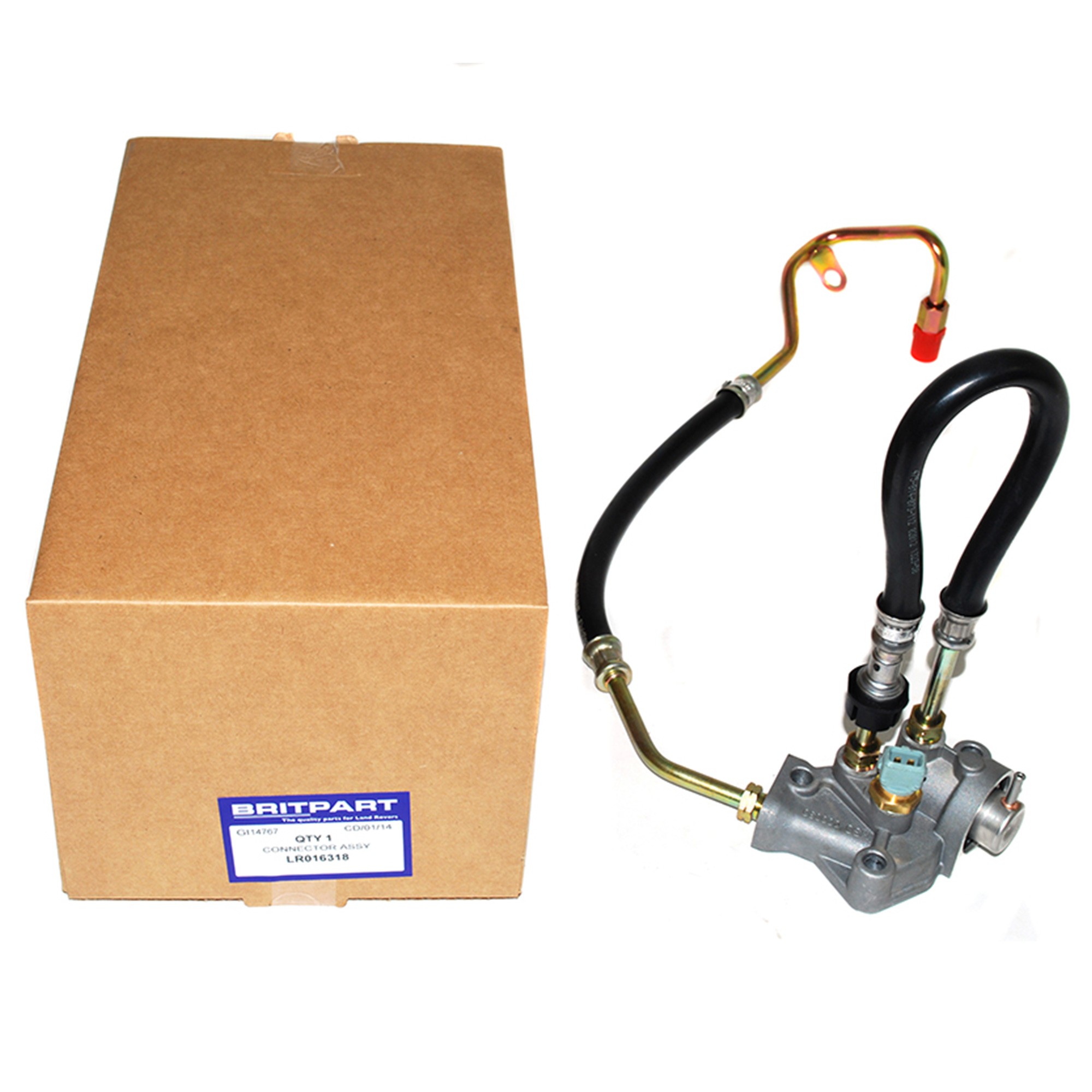 LR016318 - Connector Assembly Fuel Block 90/110 from 2A622424 and Discovery 2 from 2A736340 Gasket Not Included