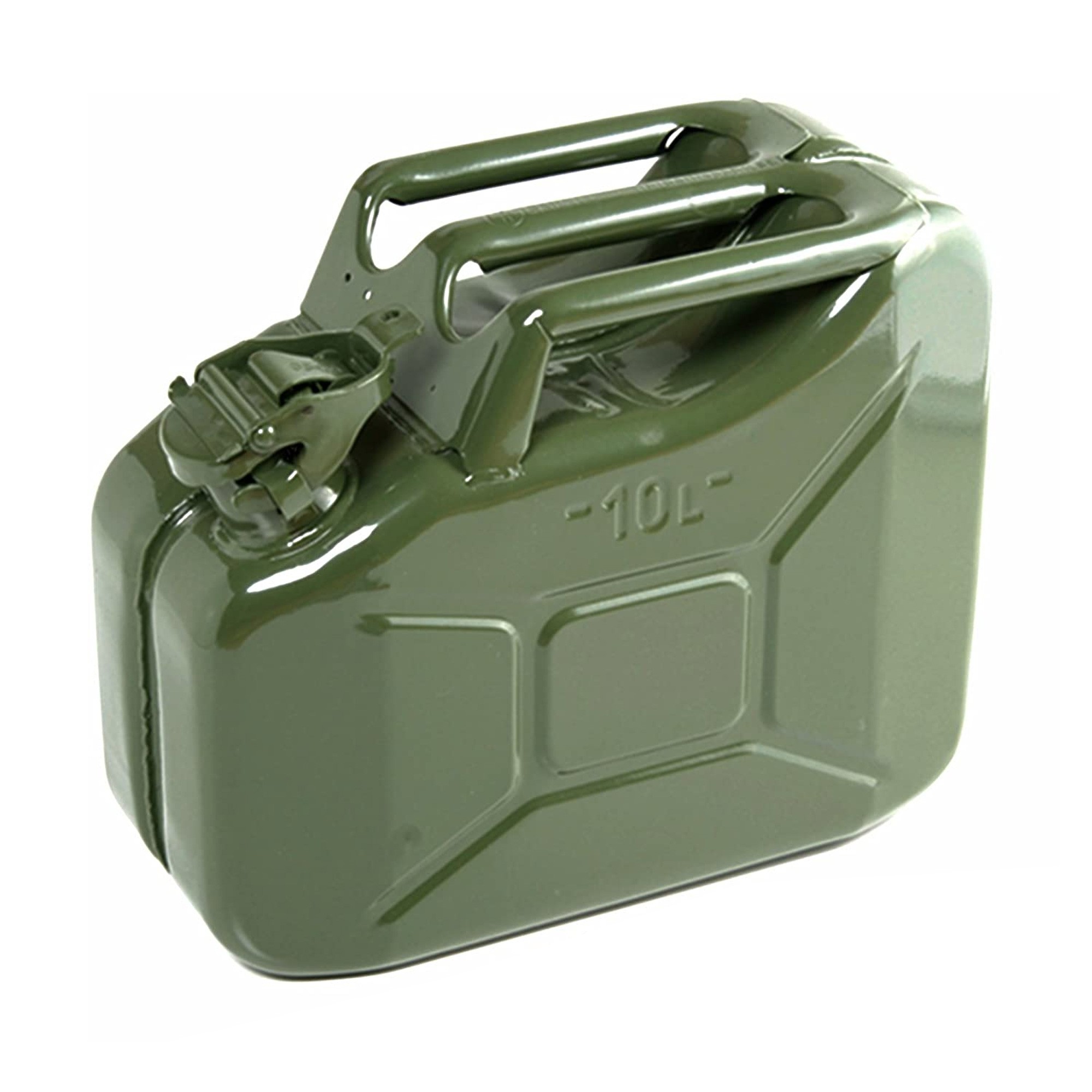 GJC10G - Steel Jerry Can 10L Green