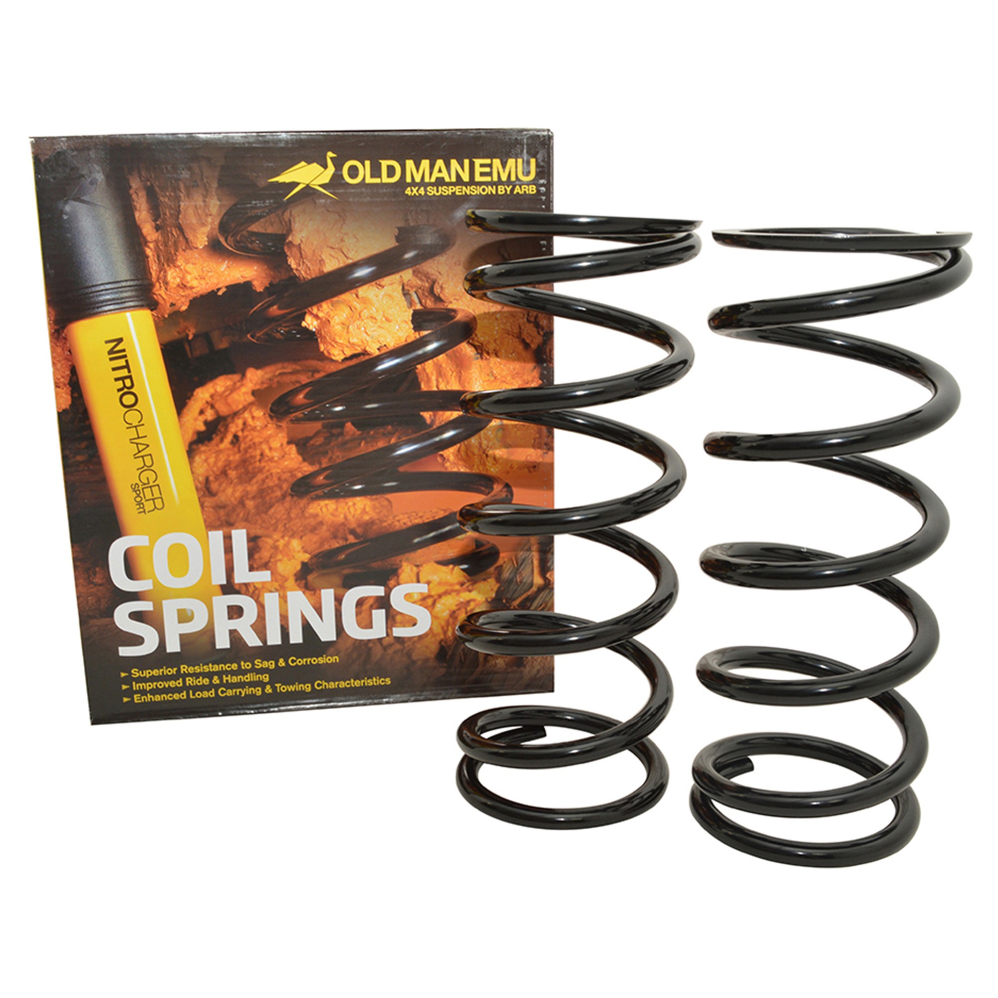 DA8912 - Old Man Emu - Rear Coil Springs - Defender (Pair) Defender - 200KG Discovery 1 - 100KG Discovery 2 - 100KG Rc - 100KG