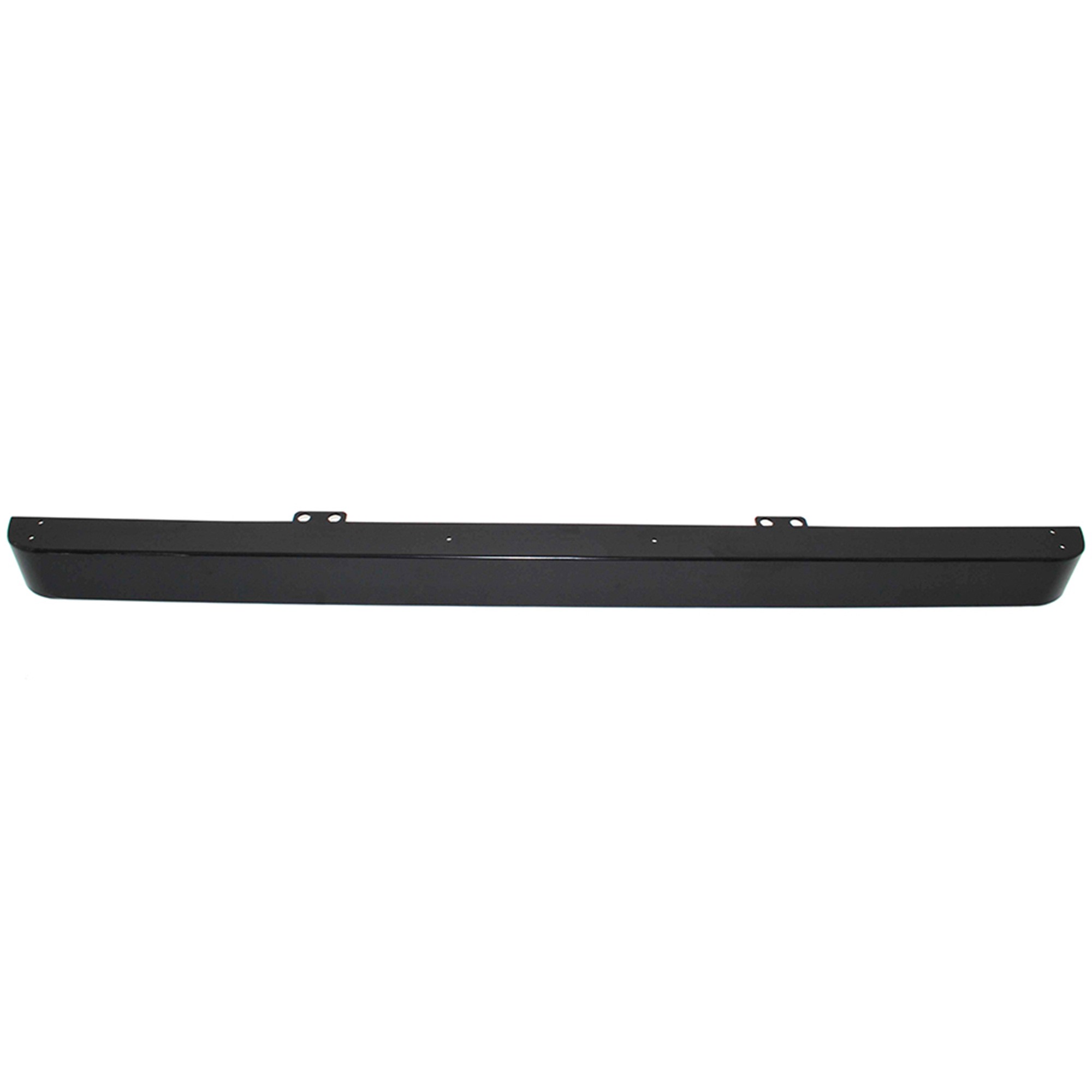 Front Bumper 90/110 Black with Holes for End Caps Powder Coated - DPB501190PMA